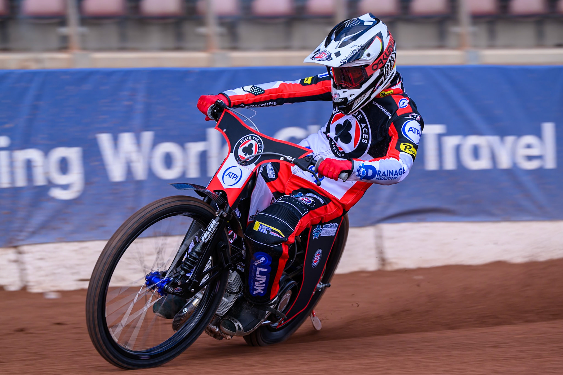 Zach Cook of Belle Vue Aces in action during the Belle Vue Aces Media Day at the National Speedway Stadium, Manchester on Wednesday 11th March 2026. (Photo: Ian Charles | MI News)