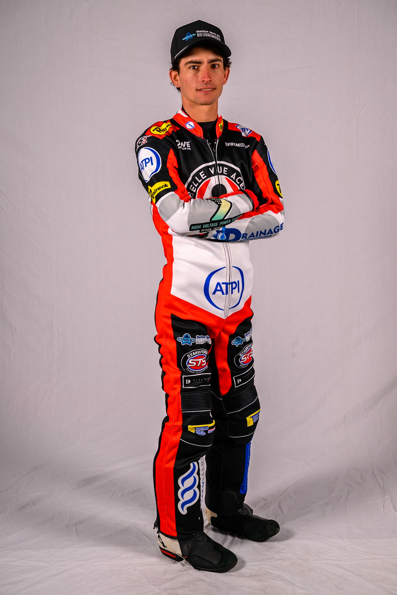 Zach Cook of Belle Vue Aces during the Belle Vue Aces Media Day at the National Speedway Stadium, Manchester on Wednesday 11th March 2026. (Photo: Ian Charles | MI News)