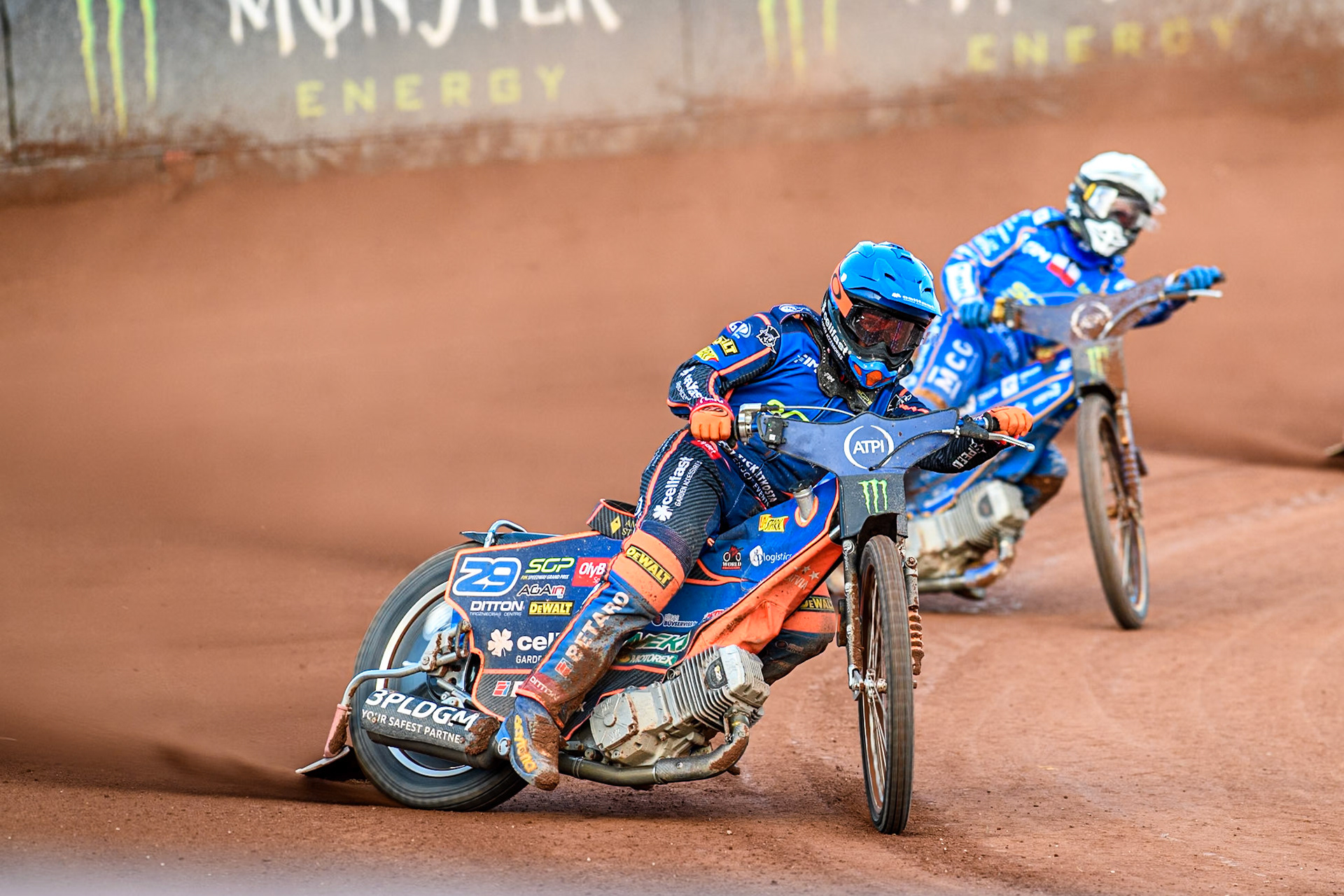 during the ATPI FIM Speedway Grand Prix Round 5 at the National Speedway Stadium, Manchester, on Saturday 14th June 2025. (Photo: Ian Charles | MI News)