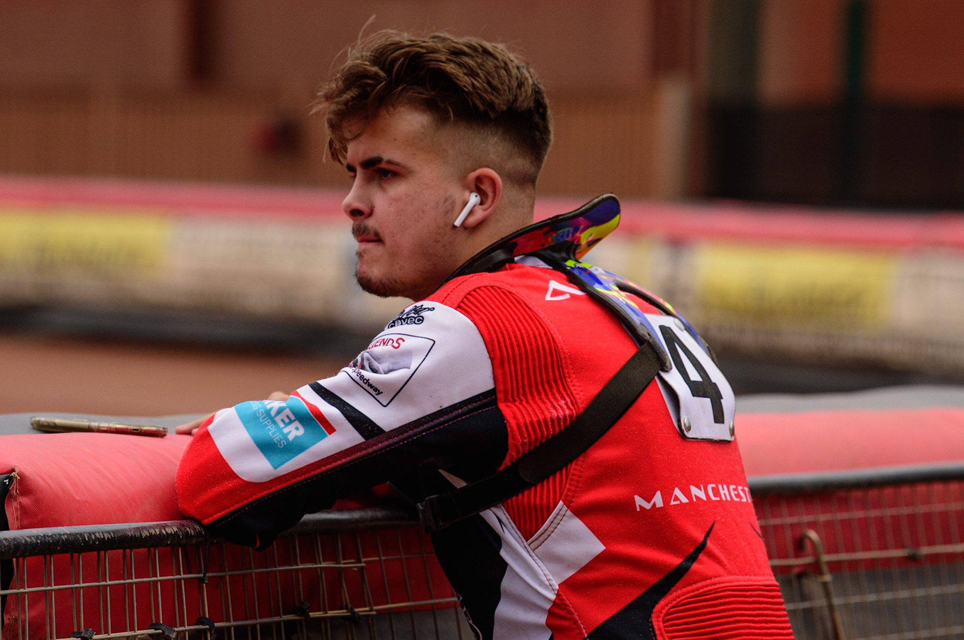 MANCHESTER, UK. JUN 24TH  Nathan Ablitt  - Belle Vue Cool Running Colts  during the National Development League match between Belle Vue Colts and Berwick Bullets at the National Speedway Stadium, Manchester on Friday 24th June 2022. (Credit: Ian Charles | MI News)