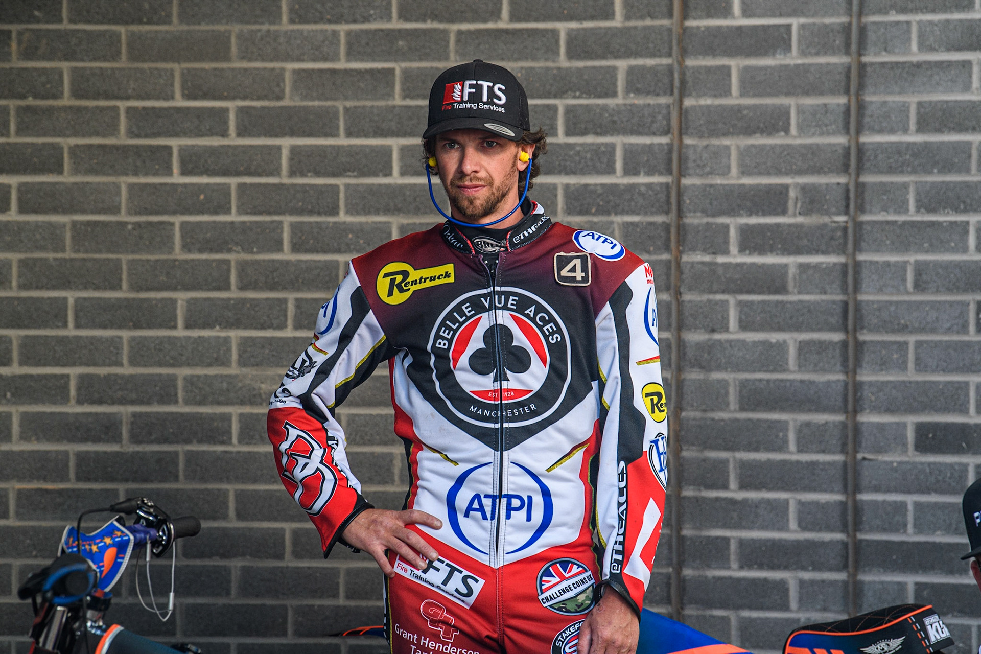 Charles Wright - Belle Vue ATPI Aces during the Sports Insure Premiership match between Belle Vue Aces and Ipswich Witches at the National Speedway Stadium, Manchester on Monday 5th June 2023. (Photo: Ian Charles | MI News)