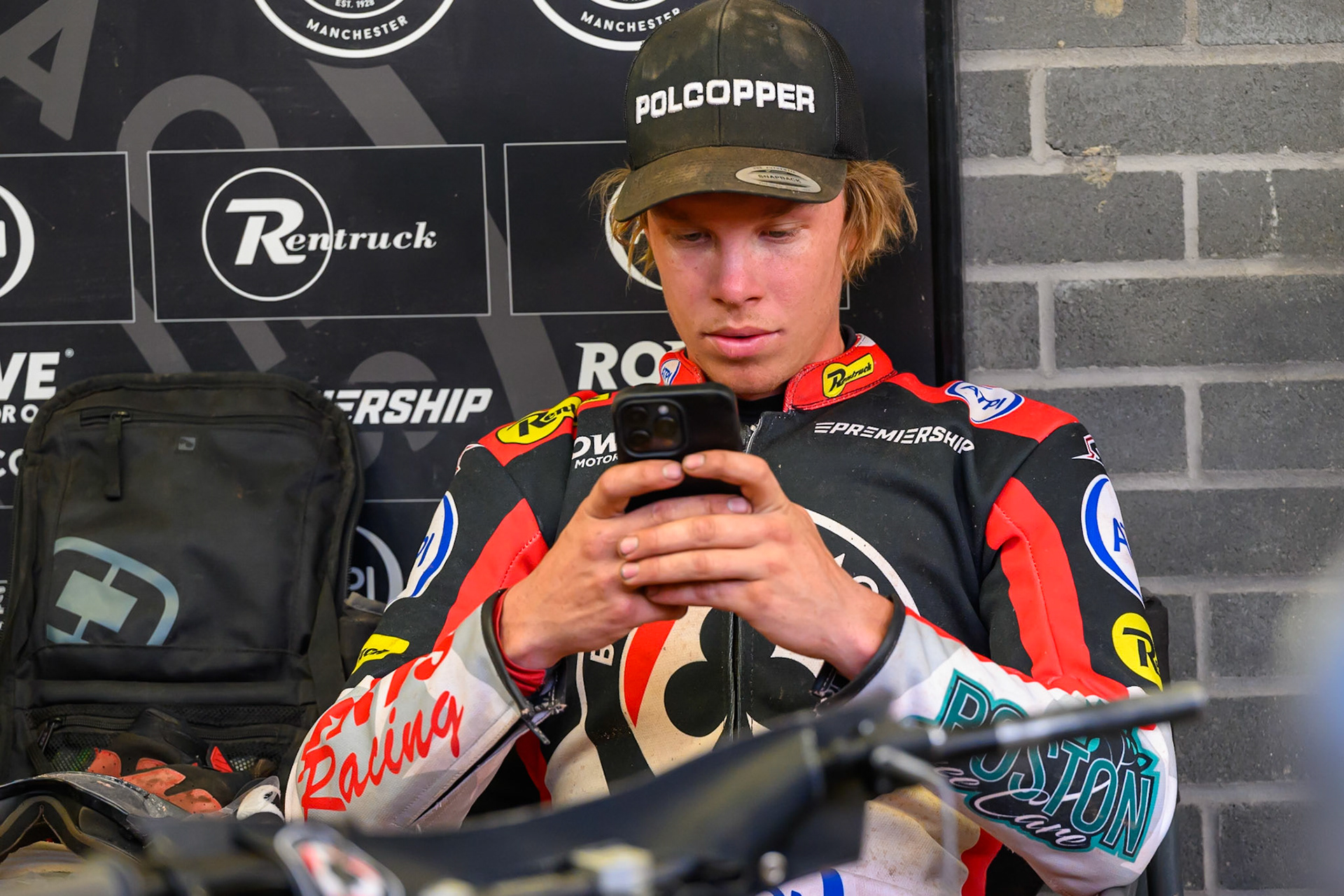 Tate Zischke of Belle Vue Aces during the Rowe Motor Oil Premiership match between Belle Vue Aces and Northampton Foxes at the National Speedway Stadium, Manchester on Monday 13th July 2026. (Photo: Ian Charles | MI News)