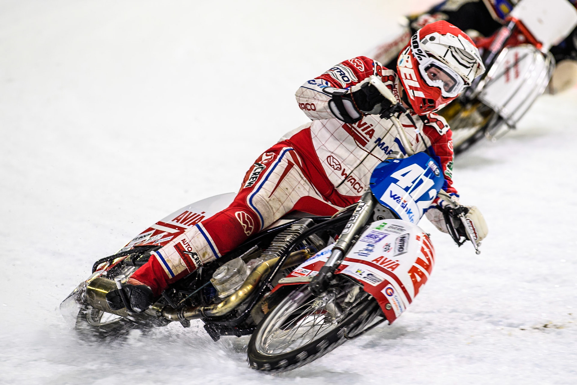 Niek Schaap of The Netherlands in action during the Roelof Thijs Bokaal, Ice Rink Thialf, Heerenveen, Netherlands on Friday 4th April 2025. (Photo: Ian Charles | MI News)