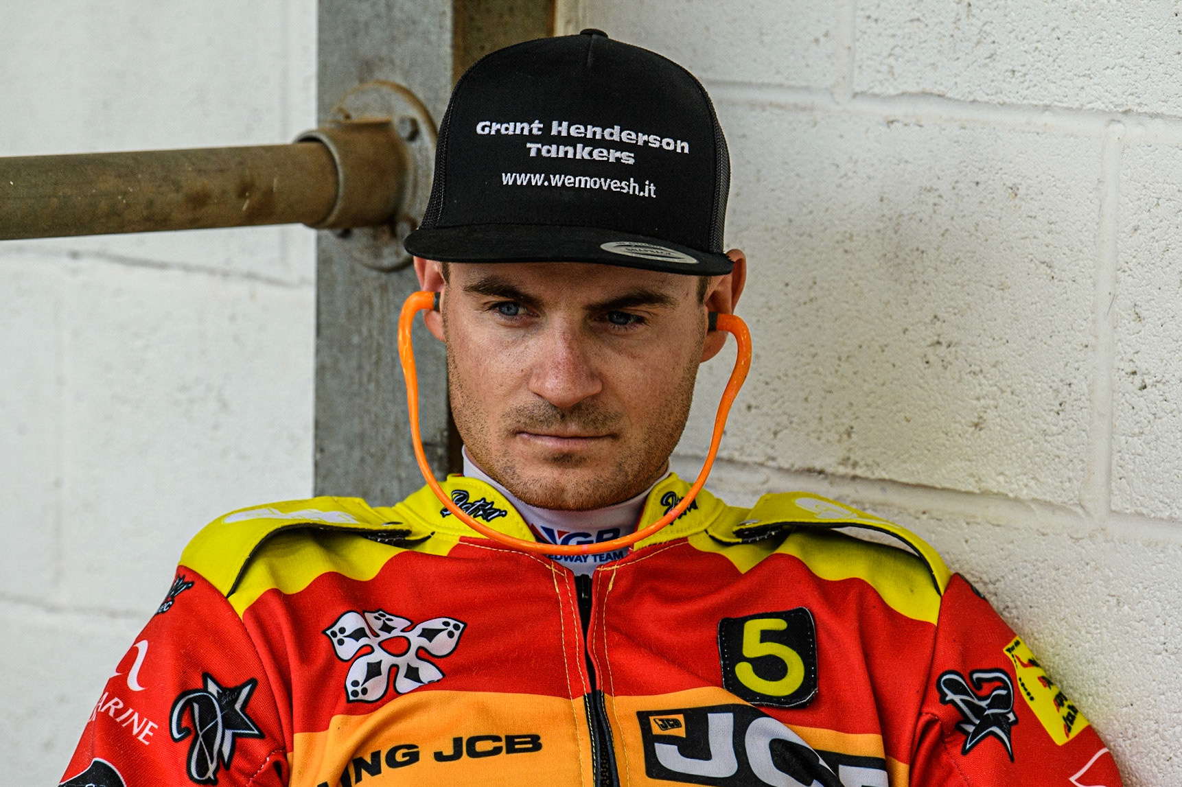 Richie Worrall - Leicester Watling JCB Lions during the Sports Insure Premiership match between Belle Vue Aces and Leicester Lions at the National Speedway Stadium, Manchester on Monday 28th August 2023. (Photo: Ian Charles | MI News)
