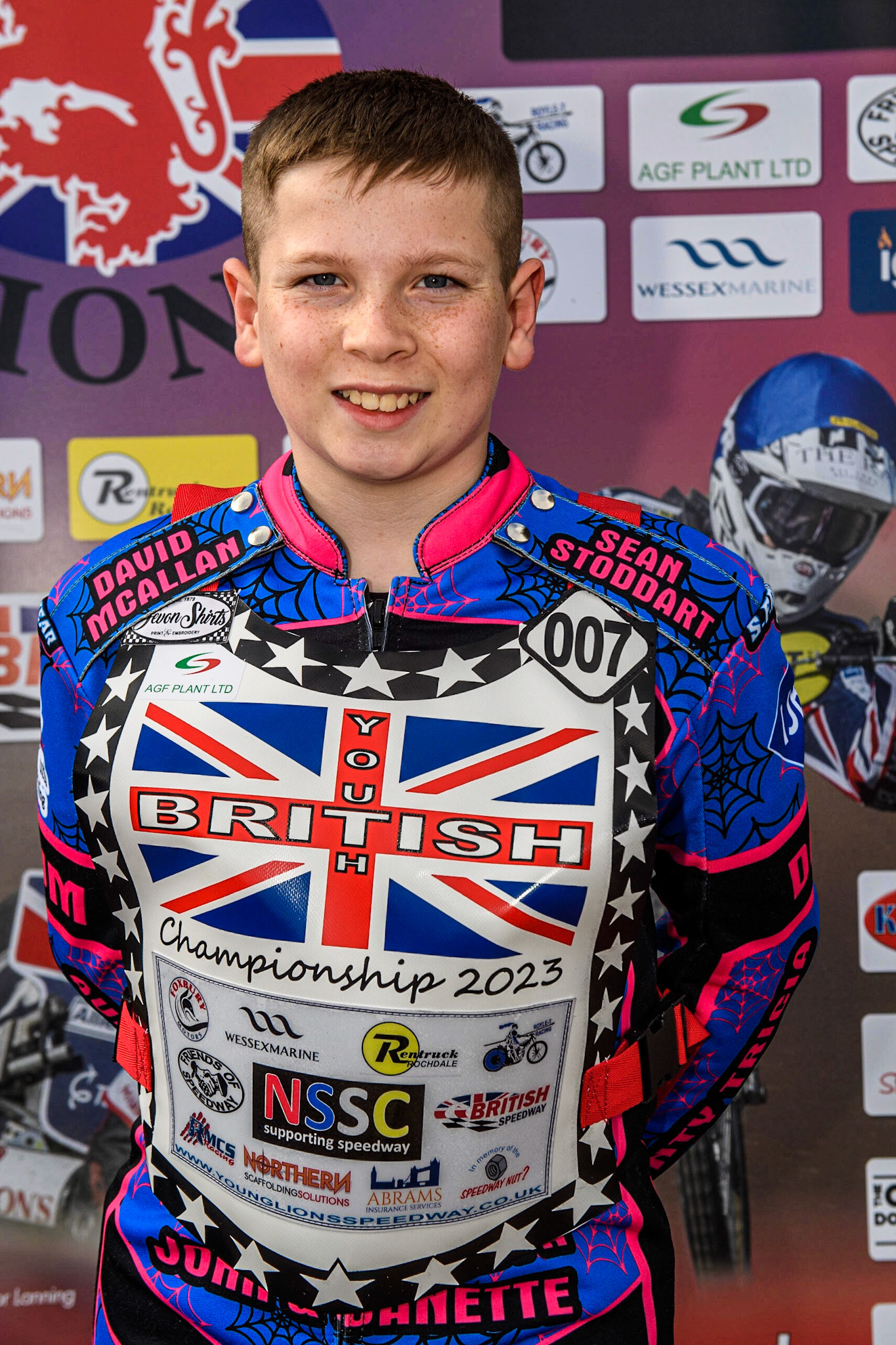 Rocco Webb during the British Youth Championships at the National Speedway Stadium, Manchester on Friday 12th May 2023. (Photo: Ian Charles | MI News)