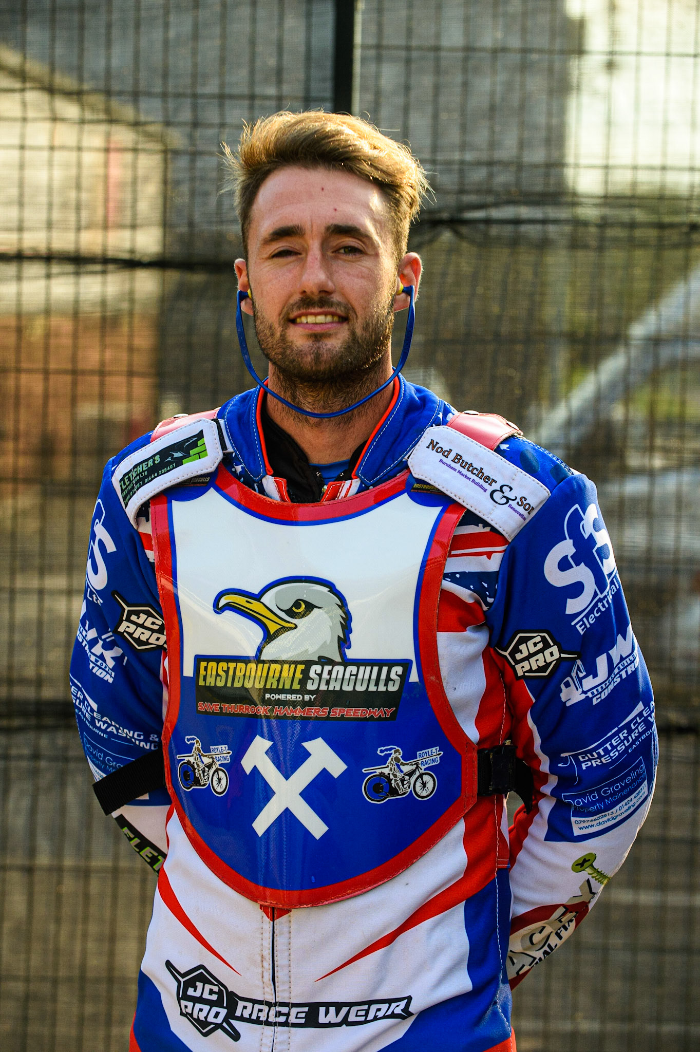 MANCHESTER, UK. JULY 23RD  Jake Knight  - Eastbourne Seagulls during the National Development League match between Belle Vue Colts and Eastbourne Seagulls at the National Speedway Stadium, Manchester on Friday 23rd July 2021. (Credit: Ian Charles | MI News)
