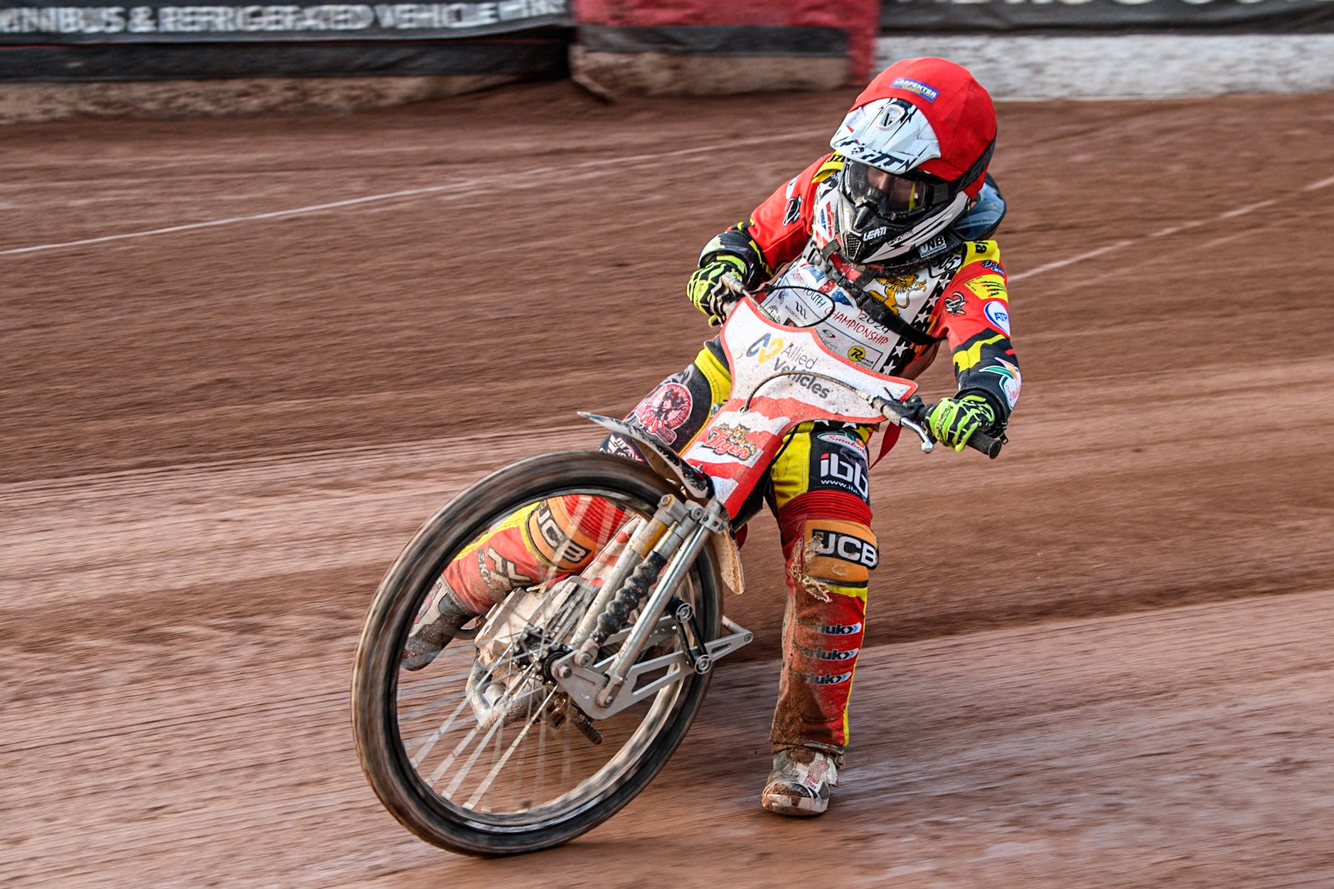 Casper Kluczniak (250cc) in action during the British Youth 250cc Championships at the National Speedway Stadium, Manchester on Friday 30th August 2024. (Photo: Ian Charles | MI News)