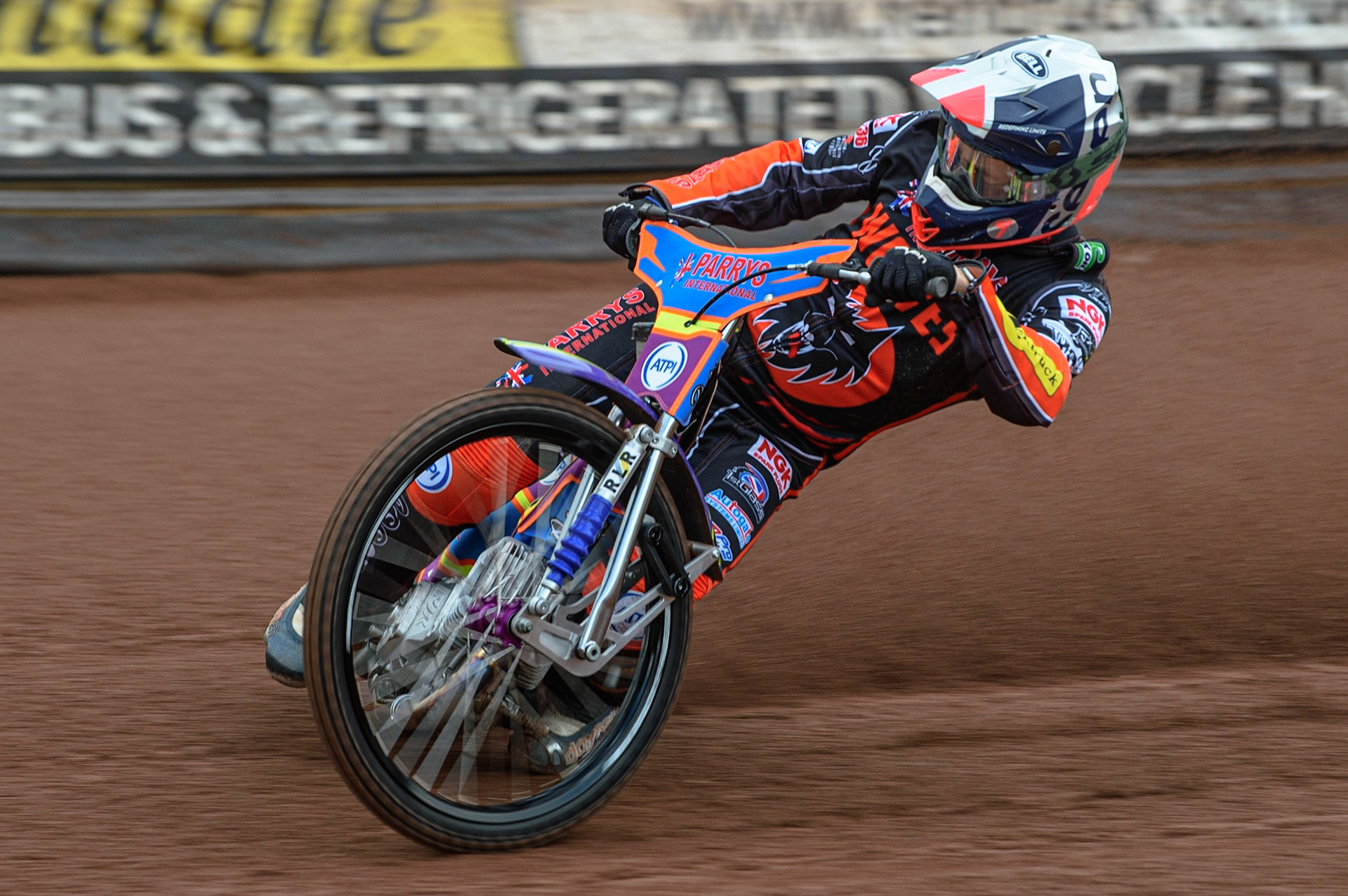 Photo: Ian CharlesRory Schlein In ActionDiscovery Networks Eurosport Speedway Season Launch, National Speedway Stadium, Manchester Wednesday  12  May  2021