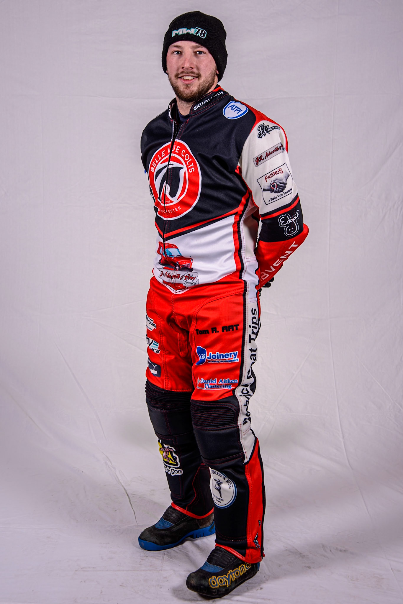 Mason Watson - Belle Vue Colts during the Belle Vue Aces Media Day at the National Speedway Stadium, Manchester on Wednesday 12th March 2025. (Photo: Ian Charles | MI News)