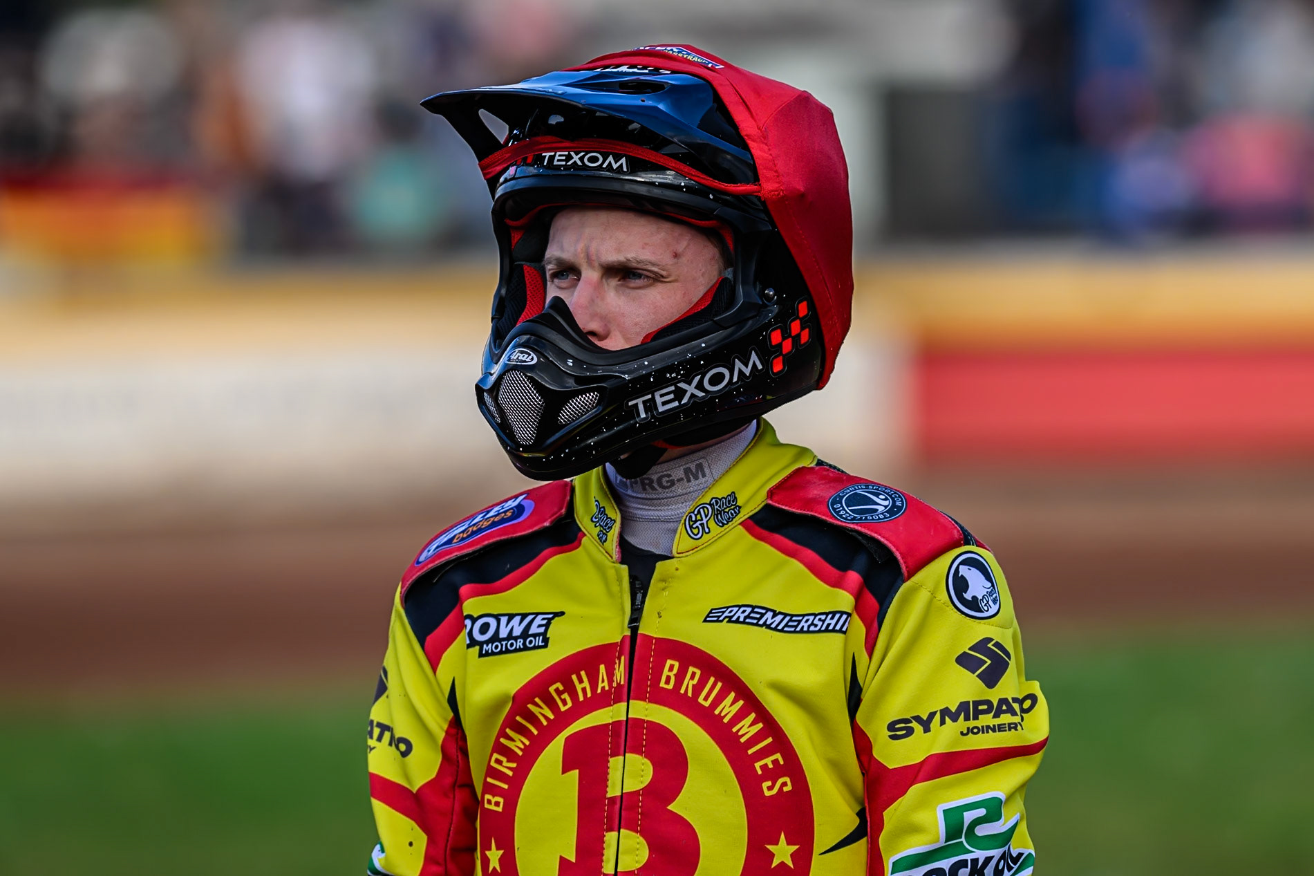 Birmingham Brummies' Tobias Musielak  during the Rowe Motor Oil Premiership match between Birmingham Brummies and Belle Vue Aces at Perry Barr Stadium, Birmingham on Monday 28th July 2025. (Photo: Ian Charles | MI News)
