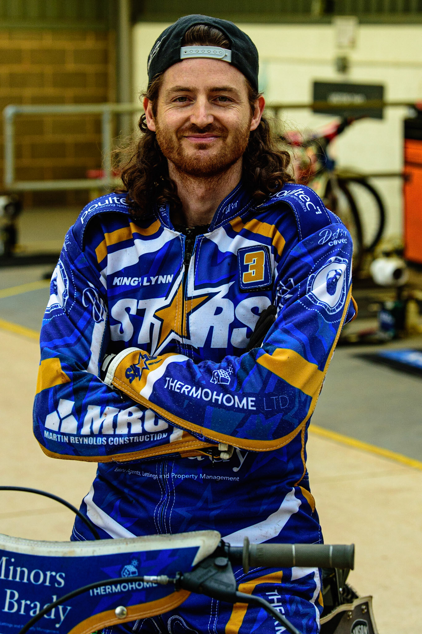 MANCHESTER, UK. MAY 16TH Niels-Kristian Iversen  - King’s Lynn Minors &amp; Brady Stars  during the SGB Premiership match between Belle Vue Aces and King's Lynn Stars at the National Speedway Stadium, Manchester on Monday 16th May 2022. (Credit: Ian Charles | MI News)