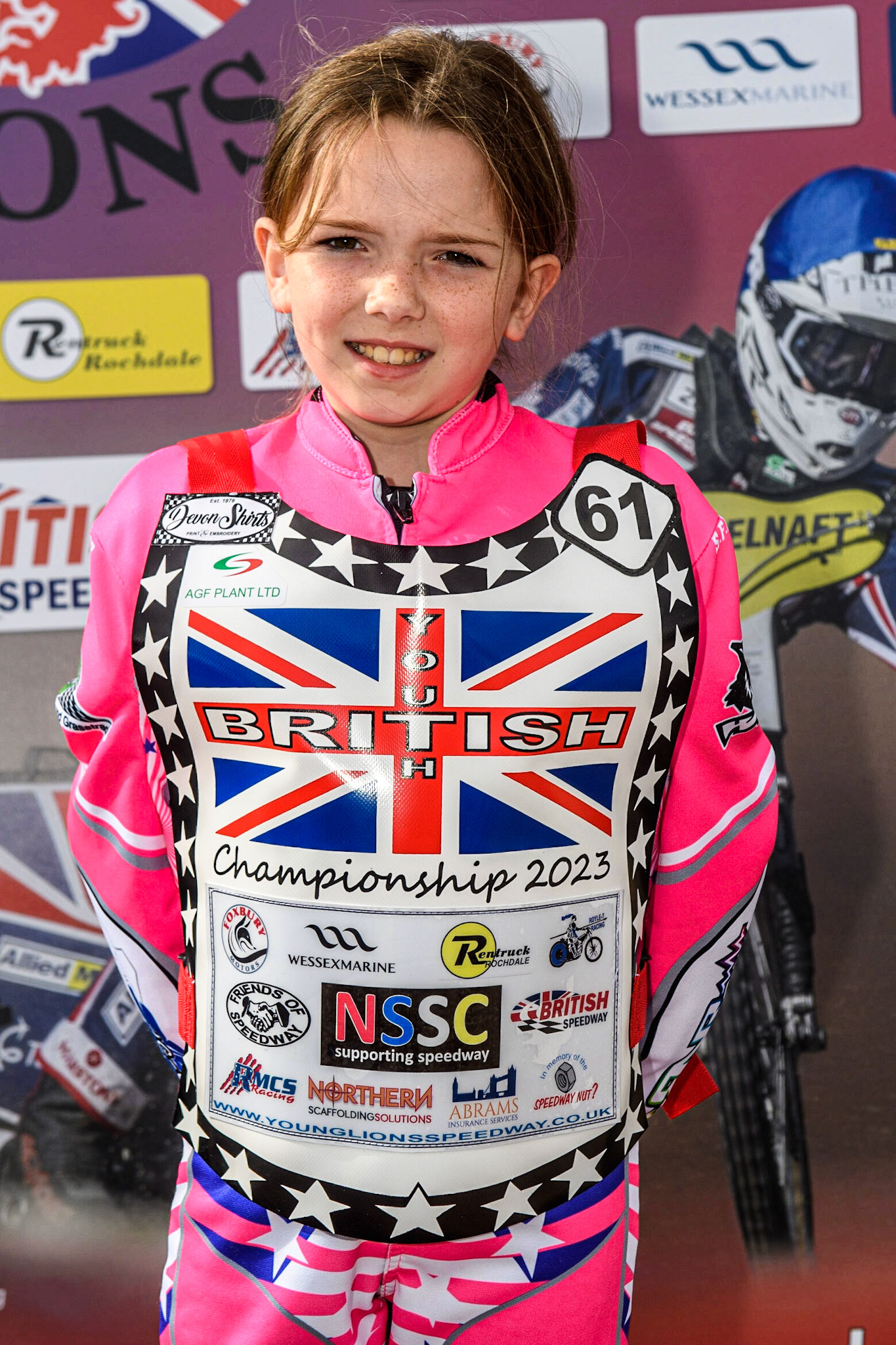 Jessica Cox during the British Youth Championships at the National Speedway Stadium, Manchester on Friday 12th May 2023. (Photo: Ian Charles | MI News)