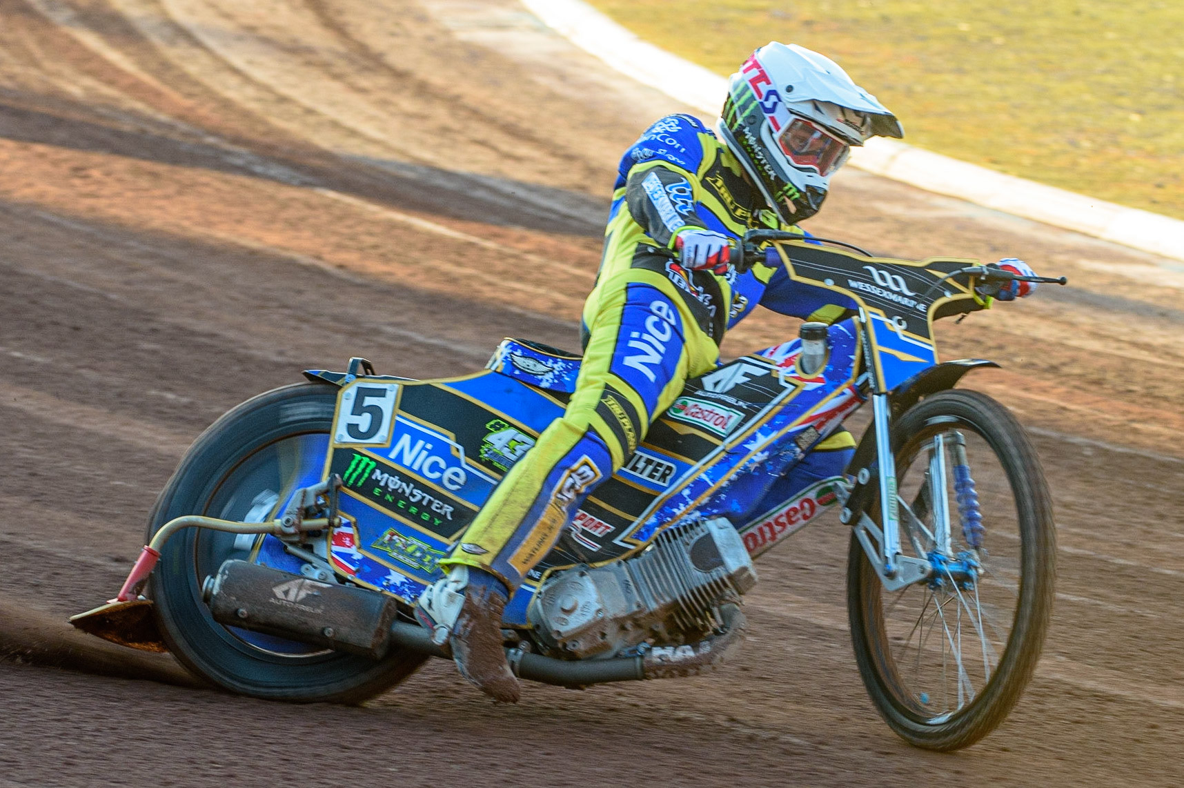 Photo: Ian CharlesBelle Vue Aces v Sheffield Tigers, British Speedway Premier League, National Speedway Stadium, Manchester Monday  17  May  2021
