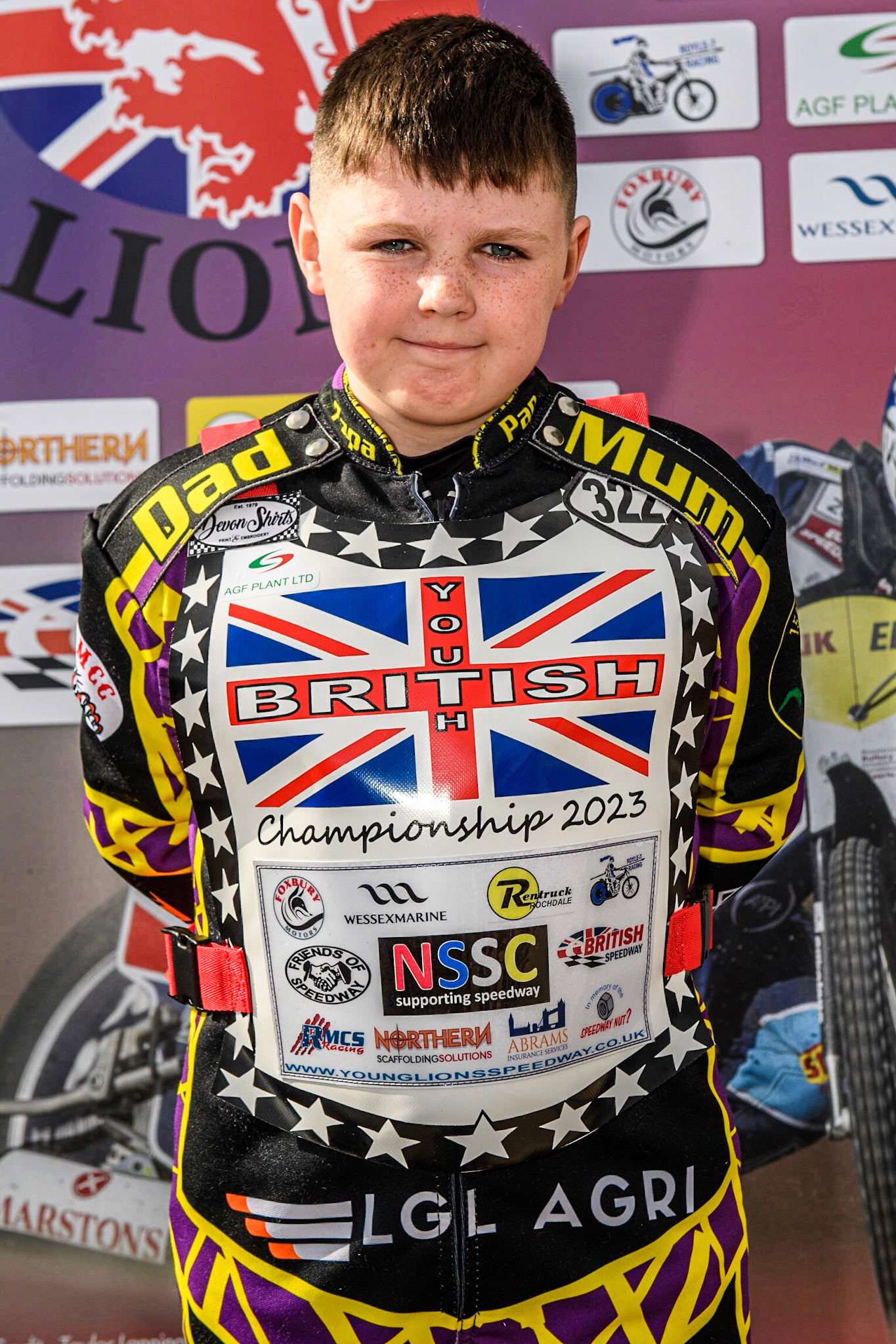 Lewis Hague during the British Youth Championships at the National Speedway Stadium, Manchester on Friday 12th May 2023. (Photo: Ian Charles | MI News)