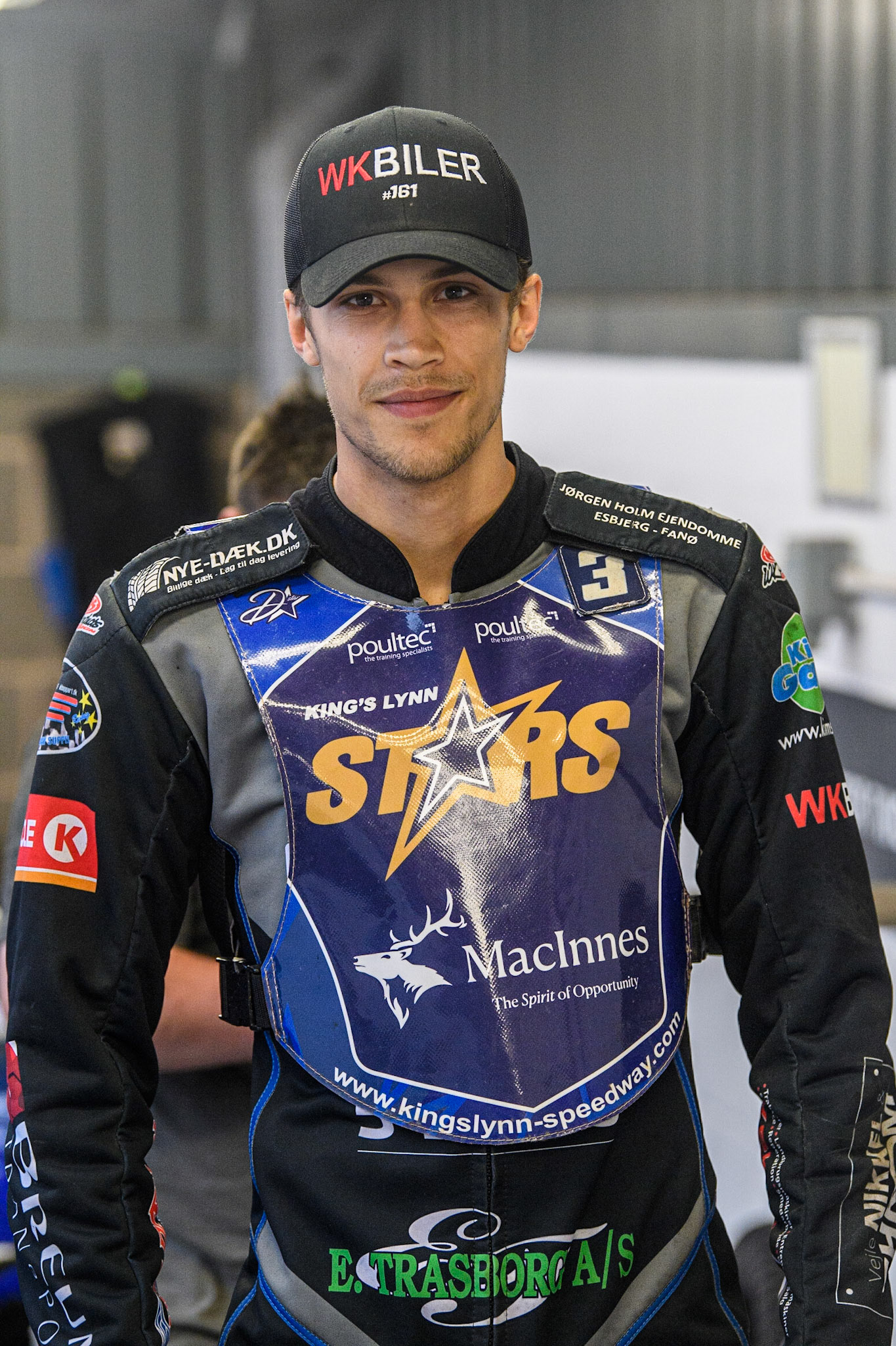 Emil Breum  - King’s Lynn MacInnes Stars during the Sports Insure Premiership match between Belle Vue Aces and King's Lynn Stars at the National Speedway Stadium, Manchester on Monday 21st August 2023. (Photo: Ian Charles | MI News)