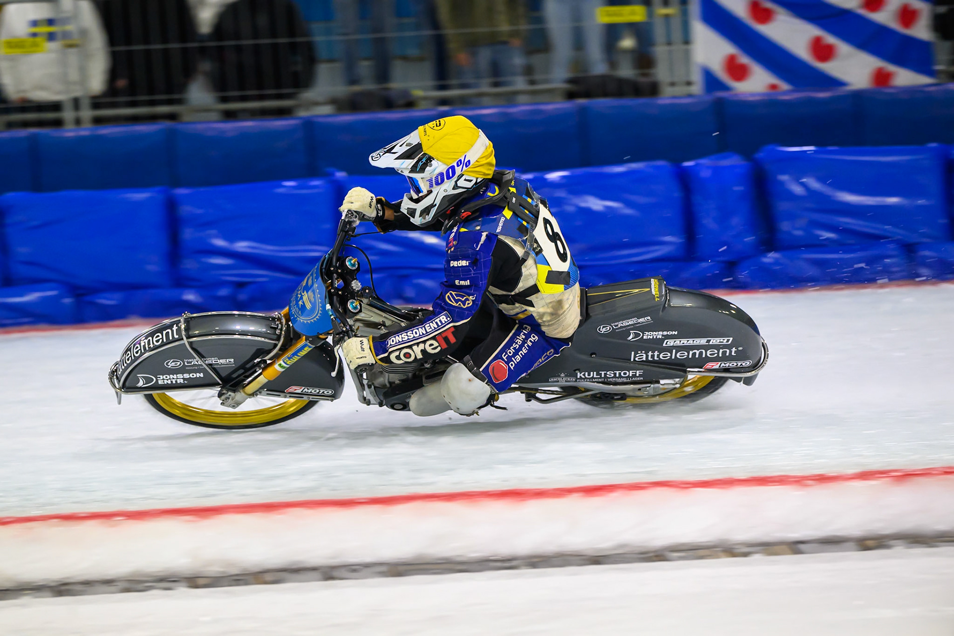 Jimmy Hörnell of Sweden  in action during the ROELOF THIJS BOKAAL at Ice Rink Thialf, Heerenveen on Friday 10th April 2026.  (Photo: Ian Charles | MI News)