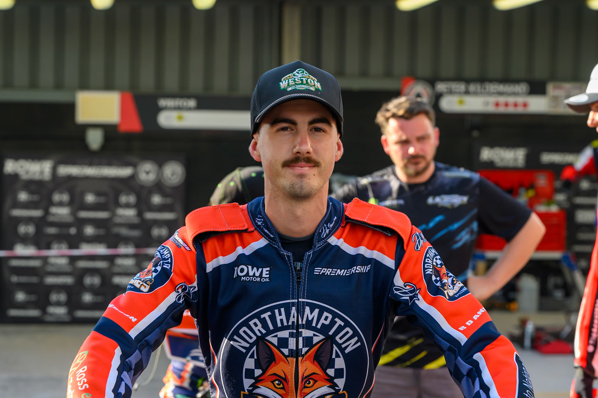 Kye Thomson of Northampton Foxes during the Rowe Motor Oil Premiership match between Belle Vue Aces and Northampton Foxes at the National Speedway Stadium, Manchester on Monday 13th July 2026. (Photo: Ian Charles | MI News)
