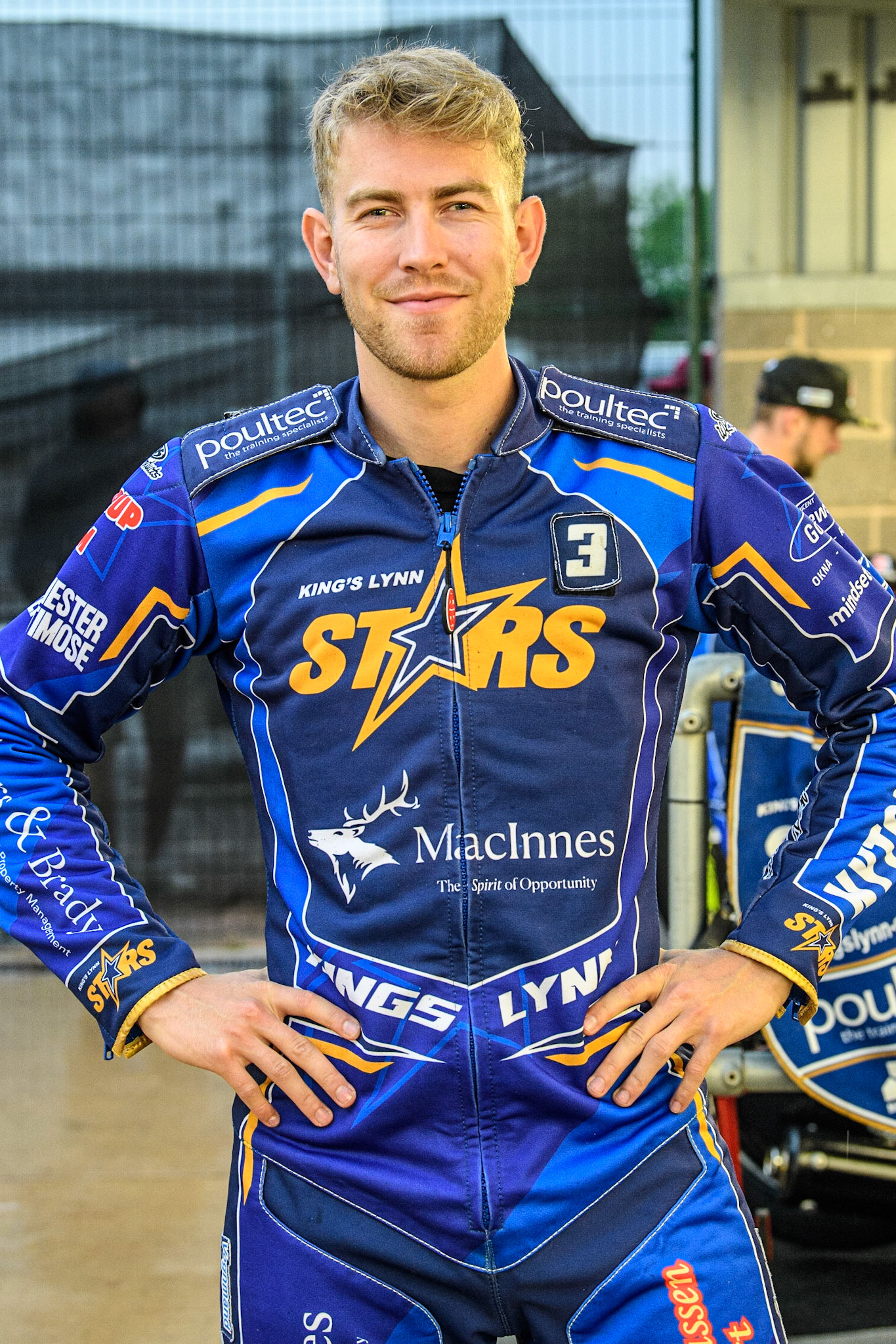 Frederik Jakobsen - King’s Lynn MacInnes Stars during the Sports Insure Premiership match between Belle Vue Aces and King's Lynn Stars at the National Speedway Stadium, Manchester on Monday 12th June 2023. (Photo: Ian Charles | MI News)