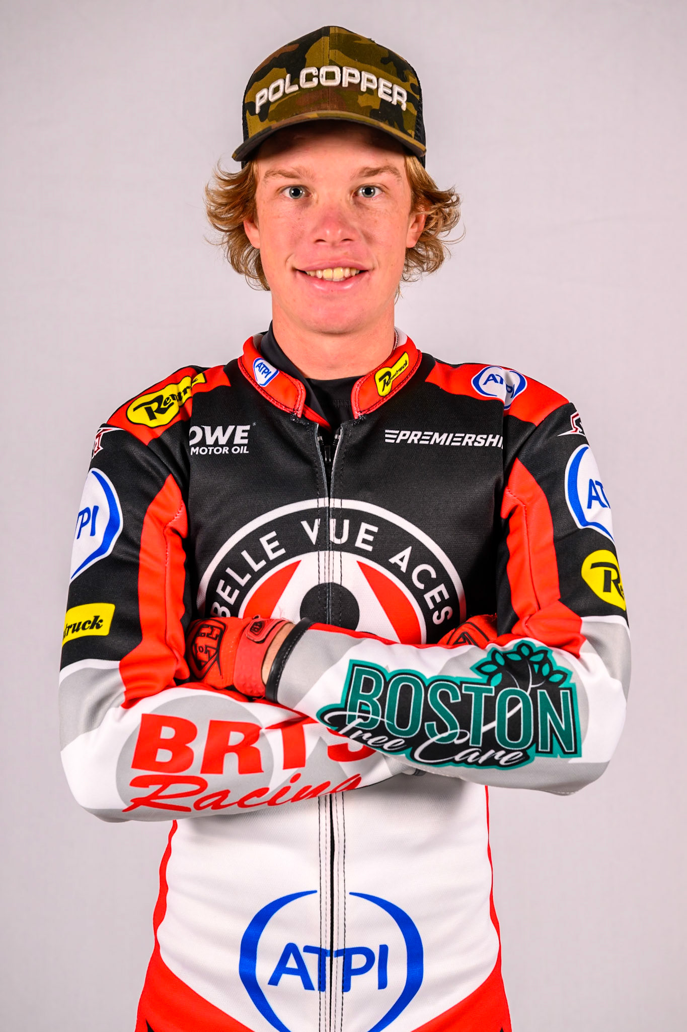 Tate Zischke of Belle Vue Aces during the Belle Vue Aces Media Day at the National Speedway Stadium, Manchester on Wednesday 11th March 2026. (Photo: Ian Charles | MI News)