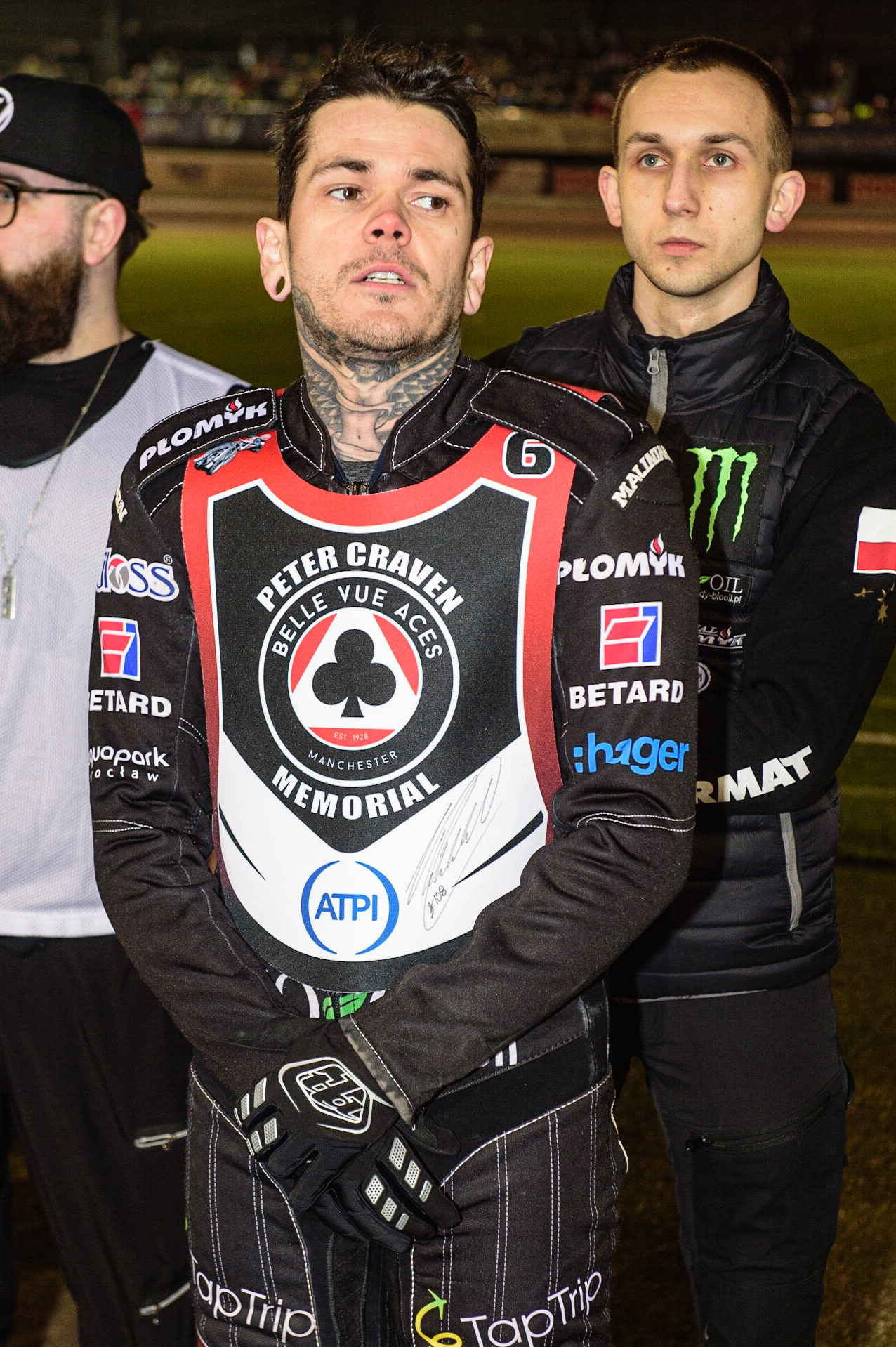 MANCHESTER, UK. MAR 21ST. Tai Woffinden during the ATPI Peter Craven Memorial Trophy at the National Speedway Stadium, Manchester on Monday 21st March 2022. (Credit: Ian Charles | MI News)