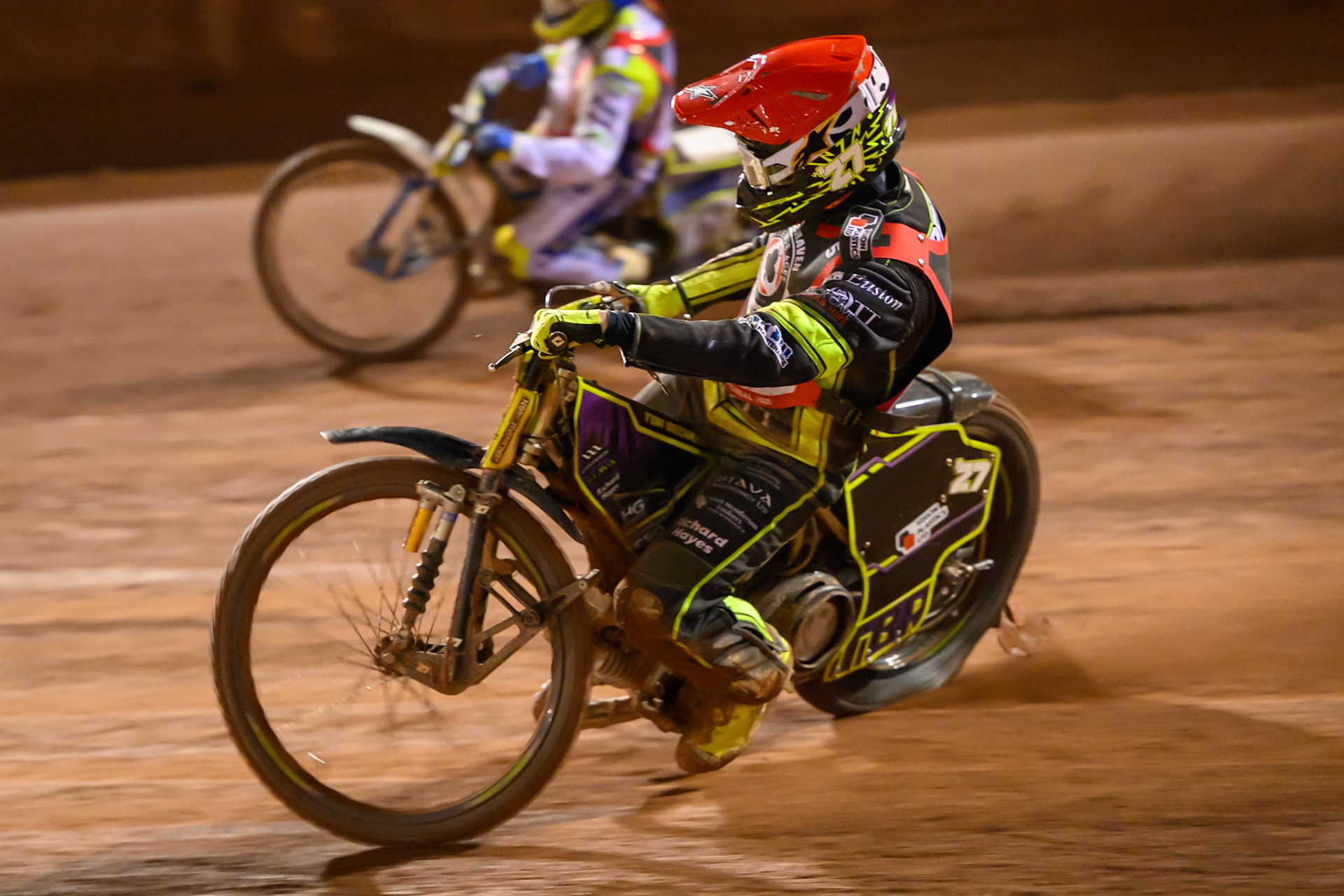 Tom Brennan  in action during the Peter Craven Memorial Trophy at the National Speedway Stadium, Manchester, on Monday 16th March 2026. (Photo: Ian Charles | MI News)