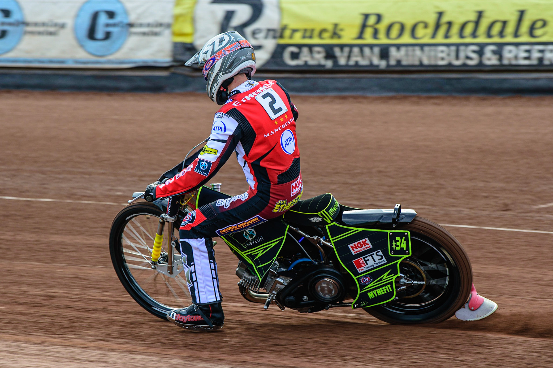 MANCHESTER, UK. MAR 14TH Jye Etheridge in action  during the Belle Vue Speedway Media Day at the National Speedway Stadium, Manchester on Monday 14th March 2022. (Credit: Ian Charles | MI News)