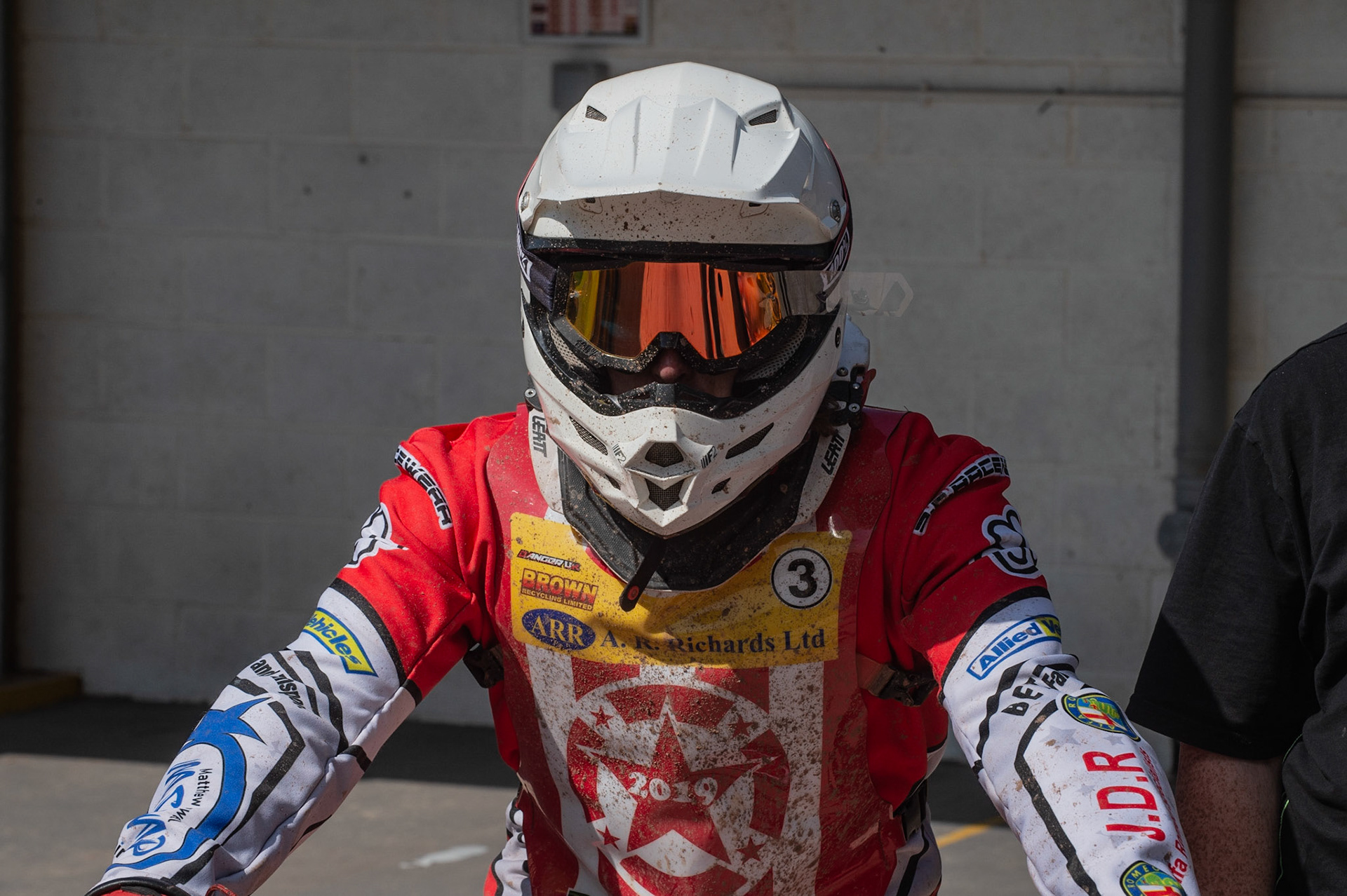 Photo: Ian Charles

Luke Chessell waits to go out

Belle Vue Colts v Stoke Potters, National League, Belle Vue National Speedway Stadium, Manchester, Friday 19  April  2019