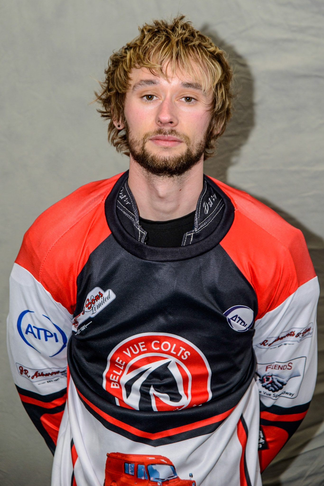 Belle Vue Colts' Connor King during the WSRA National Development League match between Belle Vue Colts and Oxford Chargers at the National Speedway Stadium, Manchester on Sunday 1st June 2025. (Photo: Ian Charles | MI News)