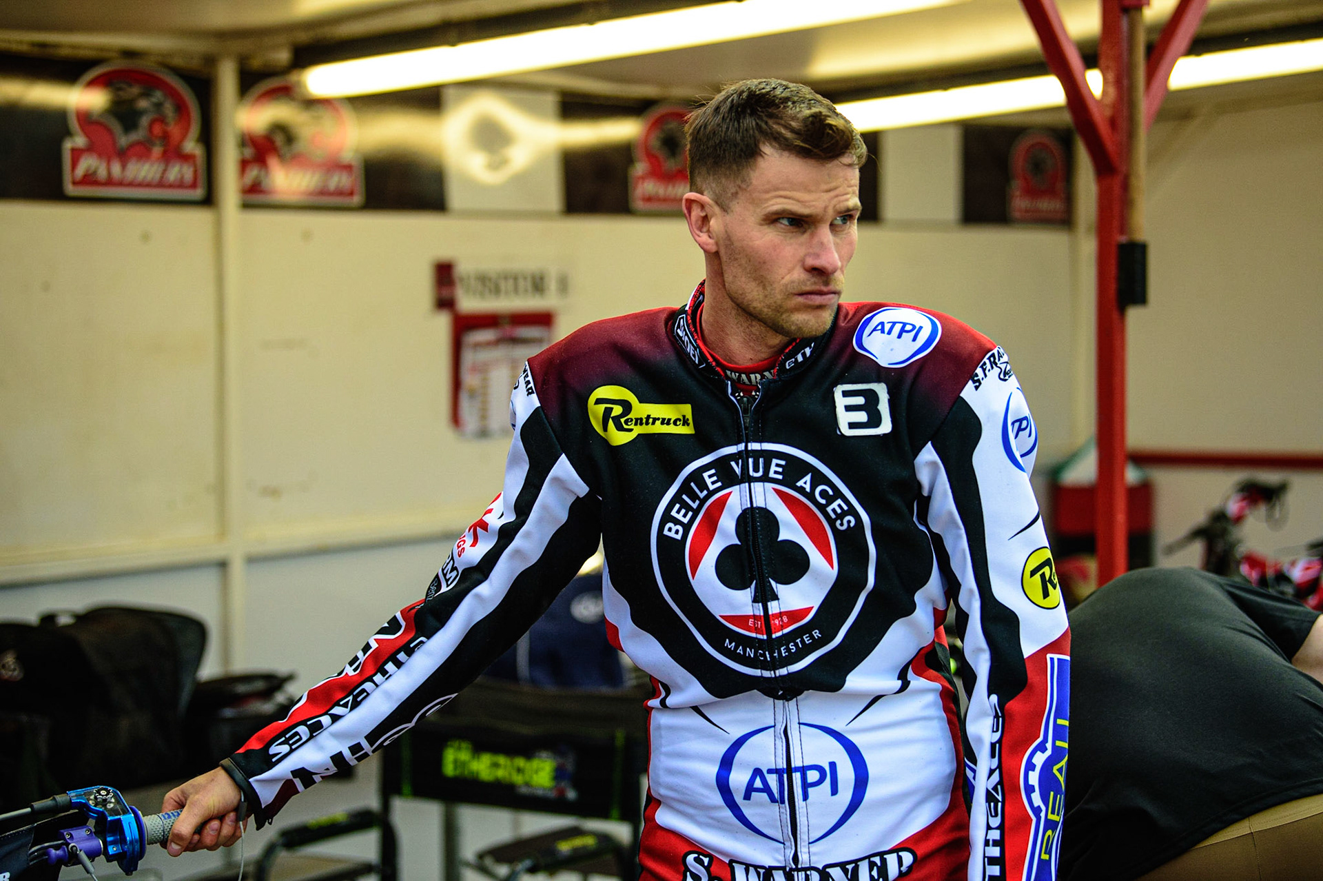 PETERBOROUGH, UK. MAY 9TH  Matej Žagar  during the SGB Premiership match between Peterborough Panthers and Belle Vue Aces at East of England Showground, Peterborough on Monday 9th May 2022. (Credit: Ian Charles | MI News)