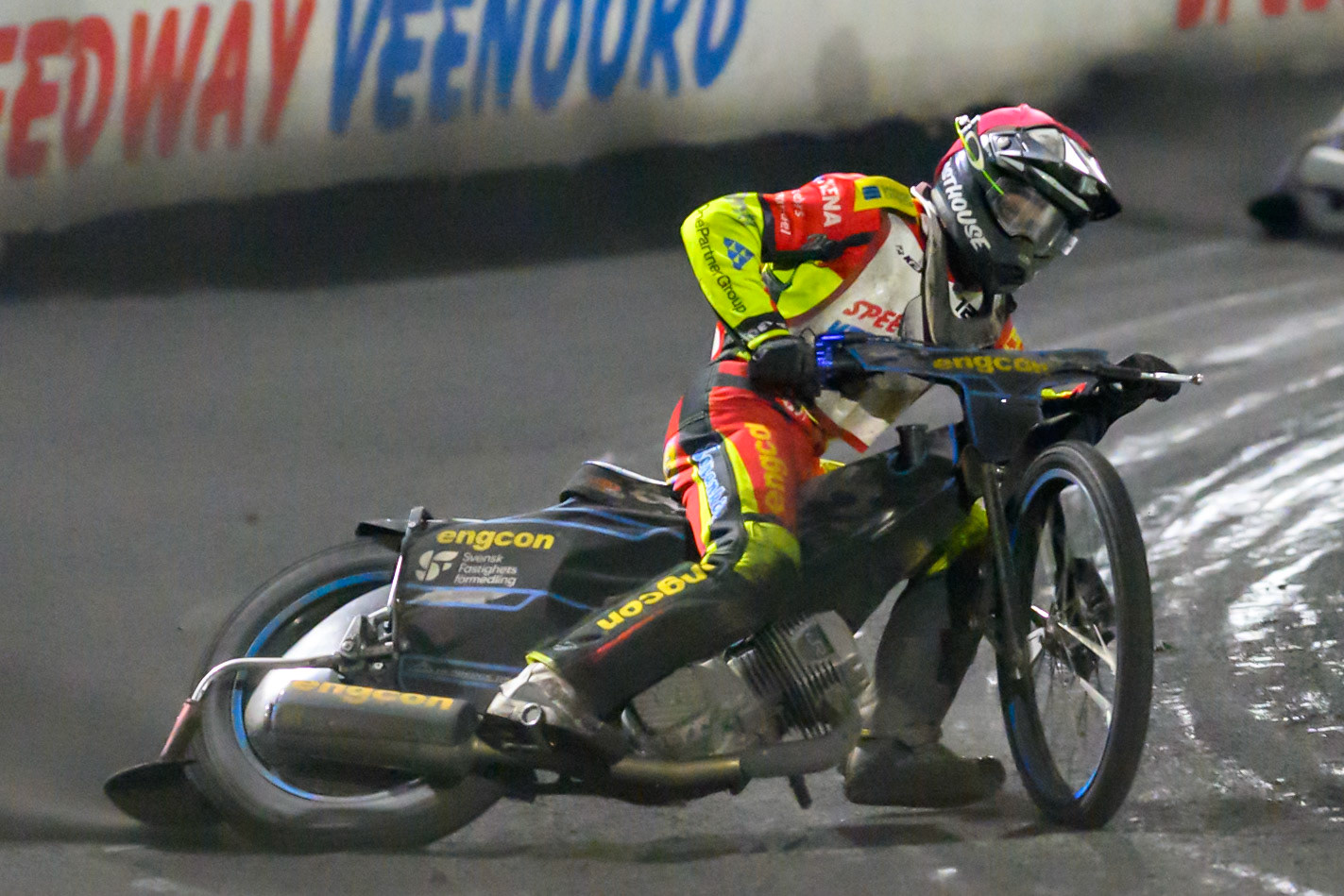 Eddie Bock of Sweden in action during the Gouden KENNY Helm at Speedway Veenoord, Veenoord in the Netherlands on Saturday 19th September 2026. (Photo: Ian Charles | MI News)