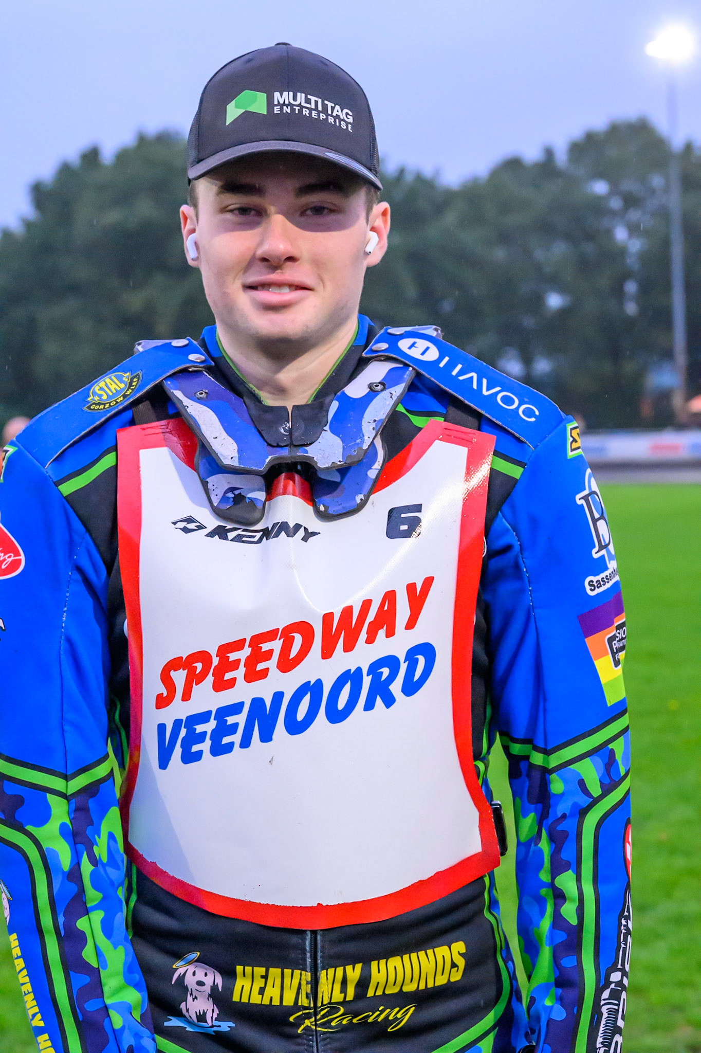 Michael West of Australia during the Gouden KENNY Helm at Speedway Veenoord, Veenoord in the Netherlands on Saturday 19th September 2026. (Photo: Ian Charles | MI News)