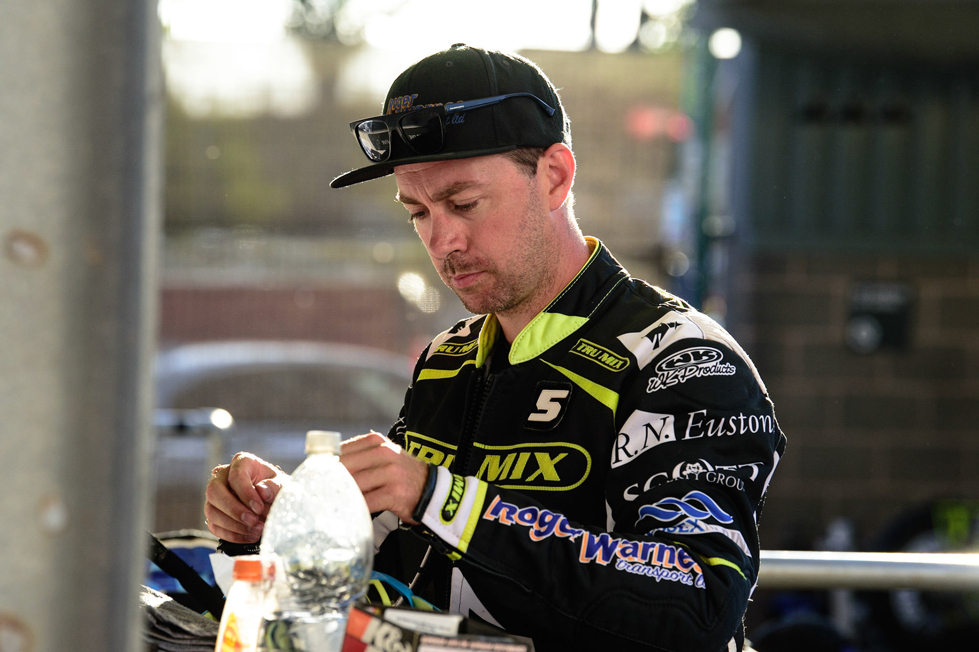 Troy Batchelor - Ipswich TruMix Witches  during the SGB Premiership match between Belle Vue Aces and Ipswich Witches at the National Speedway Stadium, Manchester on Monday 8th August 2022. (Credit: Ian Charles | MI News)