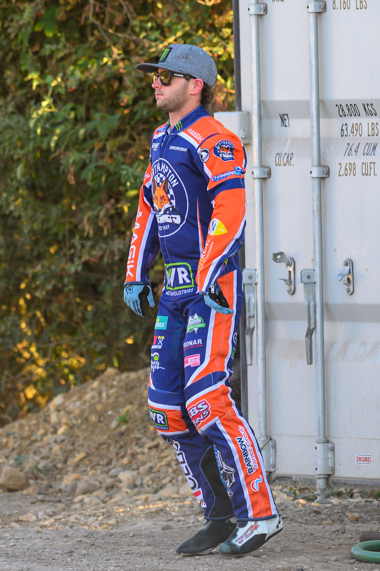 Jaimon Lidsey of Northampton Foxes  during the Rowe Motor Oil Premiership match between Northampton Foxes and Belle Vue Aces at Northampton International Shaleway, Northampton on Thursday 13th August 2026. (Photo: Ian Charles | MI News)