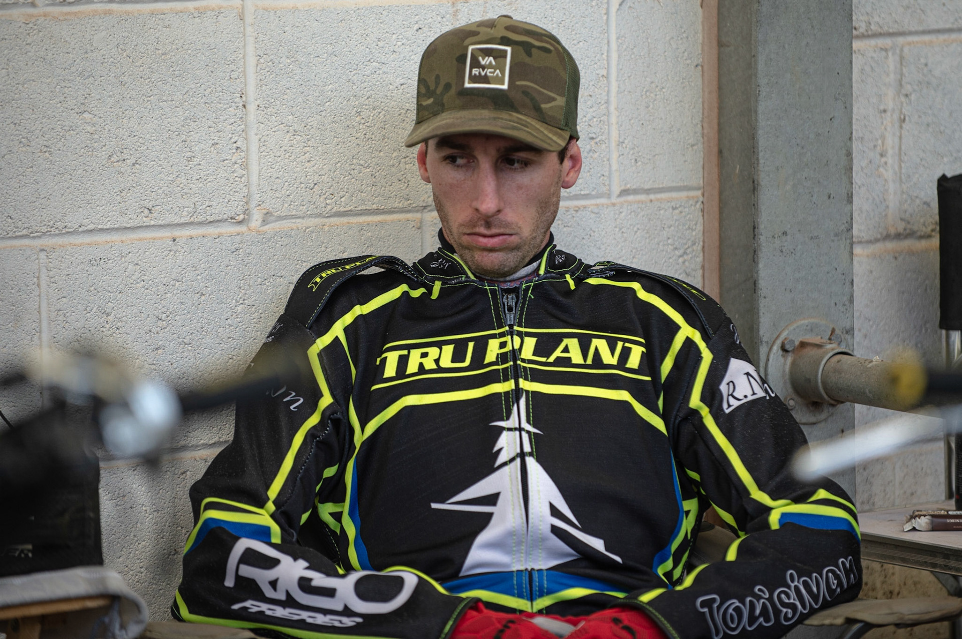 Photo: Ian Charles

David Bellego 

Belle Vue Aces v Ipswich Witches, British Speedway Premiership, Belle Vue National Speedway Stadium, Manchester, Monday 3  June  2019