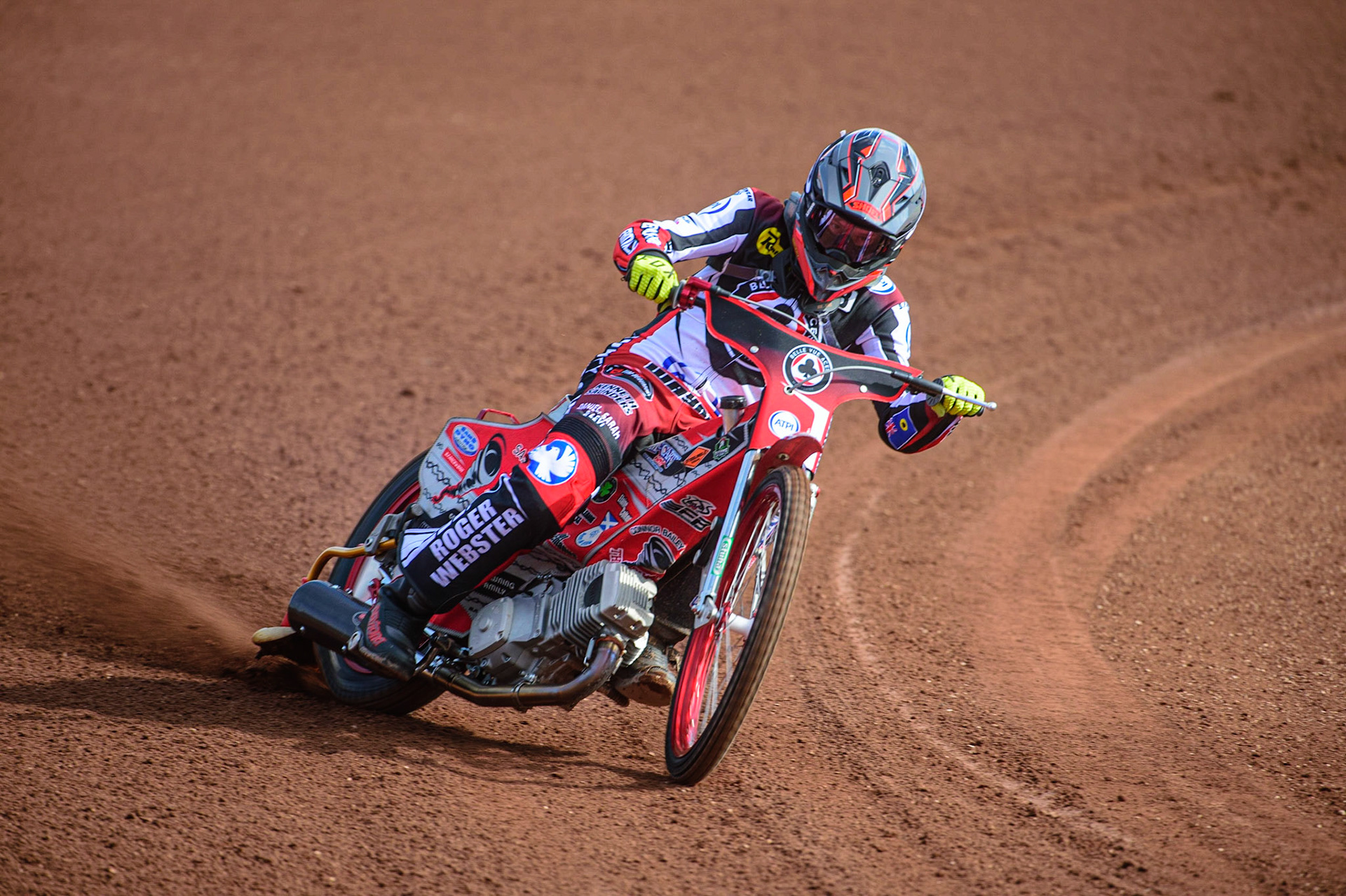 MANCHESTER, UK. MAR 14TH Connor Bailey in action during the Belle Vue Speedway Media Day at the National Speedway Stadium, Manchester on Monday 14th March 2022. (Credit: Ian Charles | MI News)
