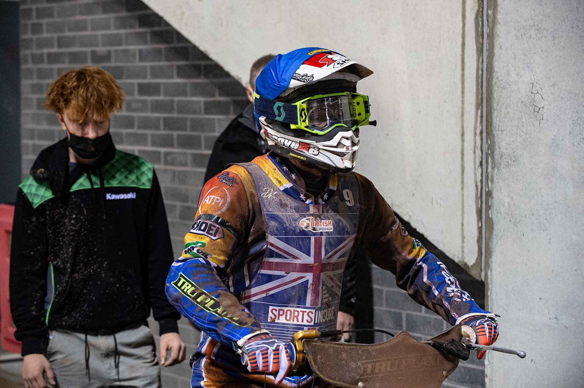 Photo: Ian CharlesJason Crump  waits to outSports Insure British Speedway Championship Final, National Speedway Stadium, Manchester Monday  28  September  2020