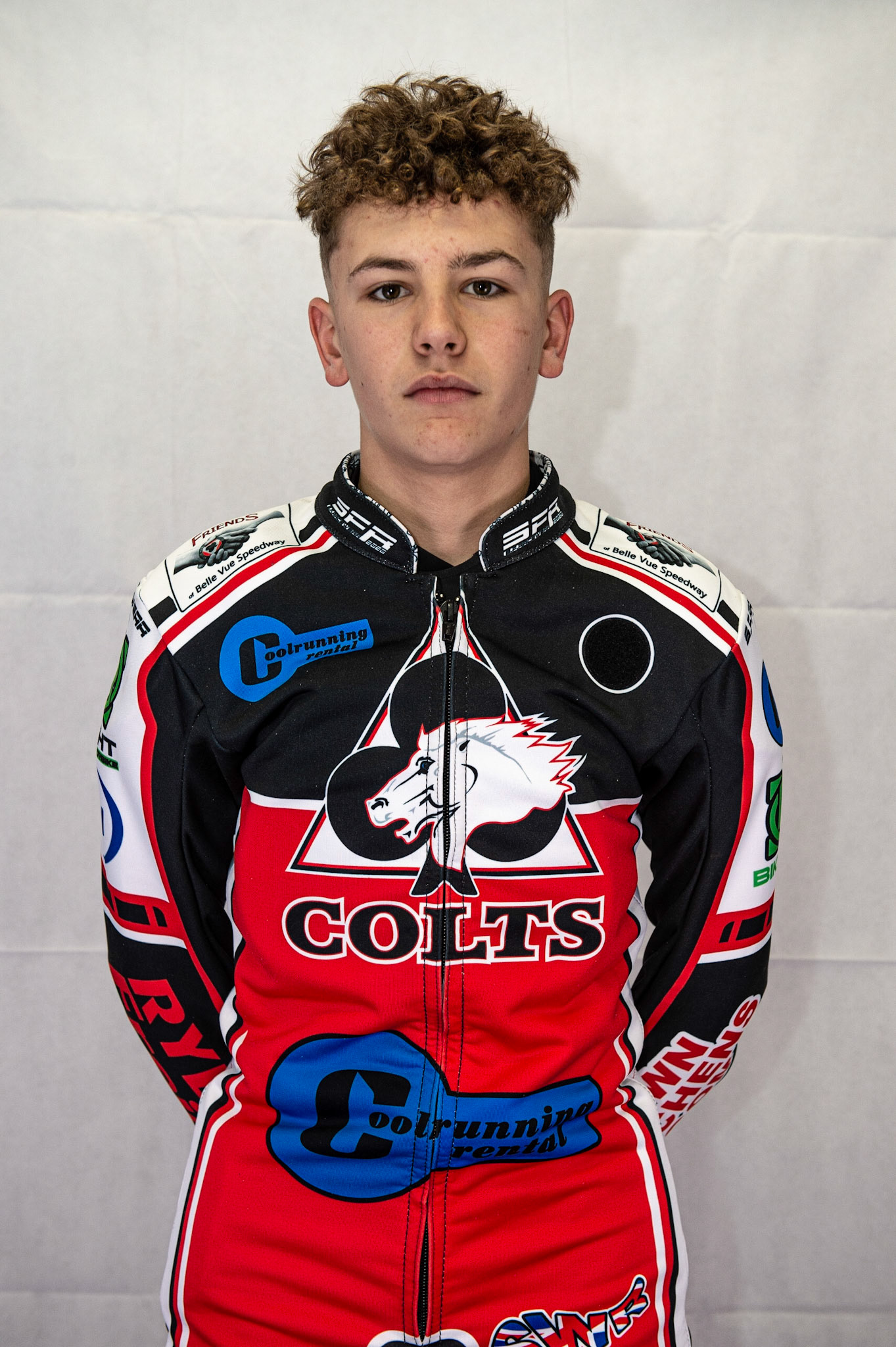 MANCHESTER, ENGLAND  - March 12  Harry McGurk of Belle Vue Colts  during The Belle Vue Speedway Media Day, at The National Speedway Stadium, Manchester, on Thursday 12 March 2020. (Credit: Ian Charles | MI News)