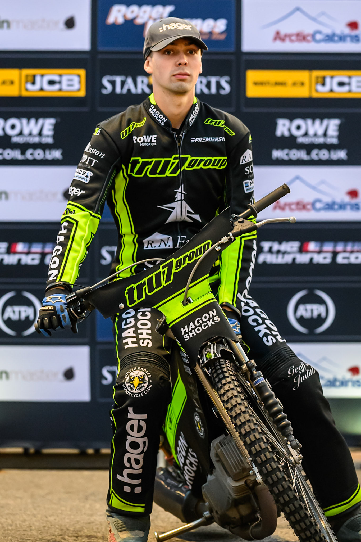 Jason Edwards of Ipswich Witches during the Rowe Motor Oil Premiership Play Off Semi Final 1 (1st Leg)  between Belle Vue Aces and Ipswich Witches at the National Speedway Stadium, Manchester on Monday 8th September 2025. (Photo: Ian Charles | MI News)