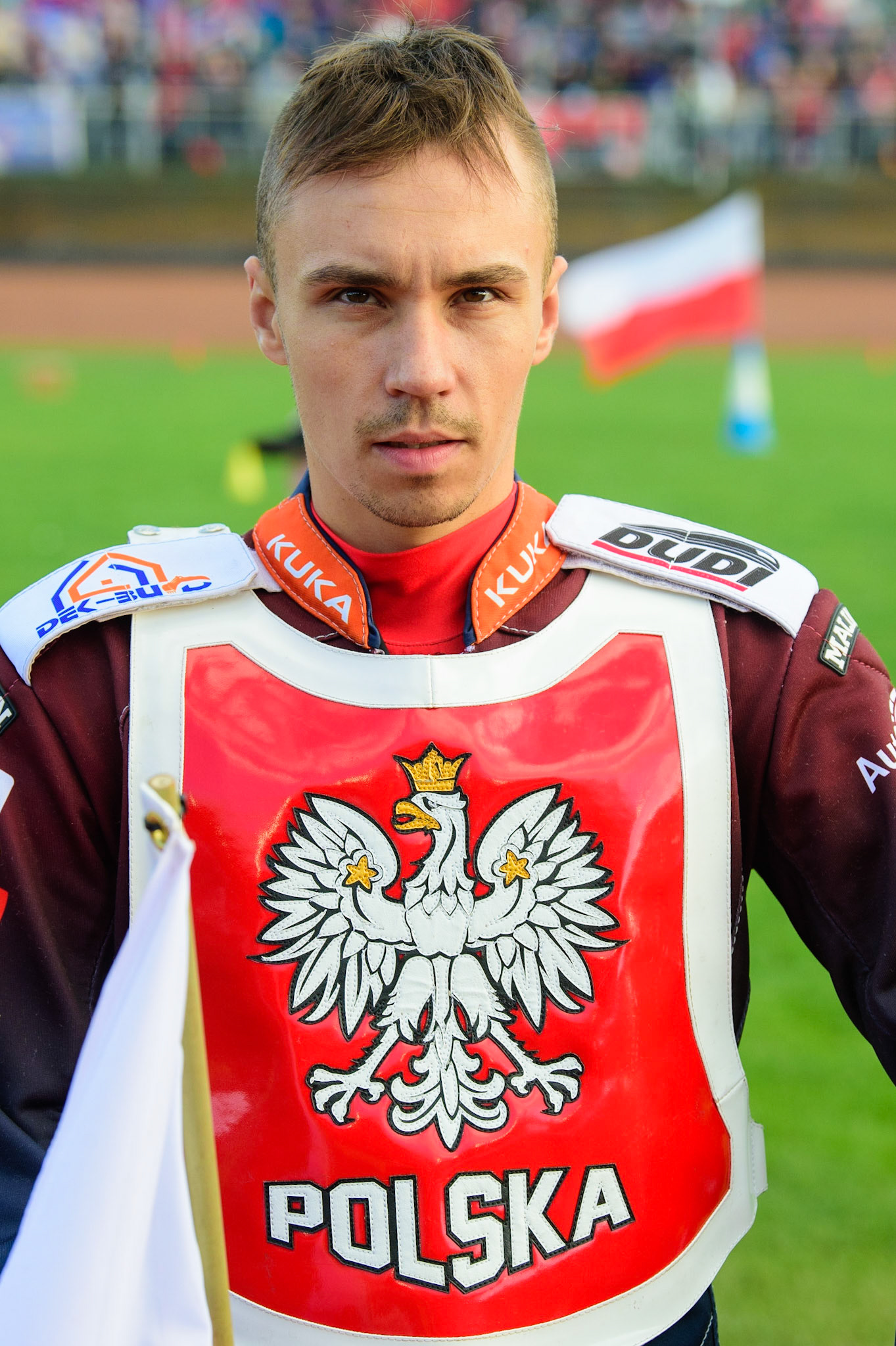 Dominik Kubera (Poland) during the FIM Speedway Grand Prix Challenge at the Peugeot Ashfield Stadium, Glasgow on Saturday 20th August 2022. (Credit: Ian Charles | MI News)
