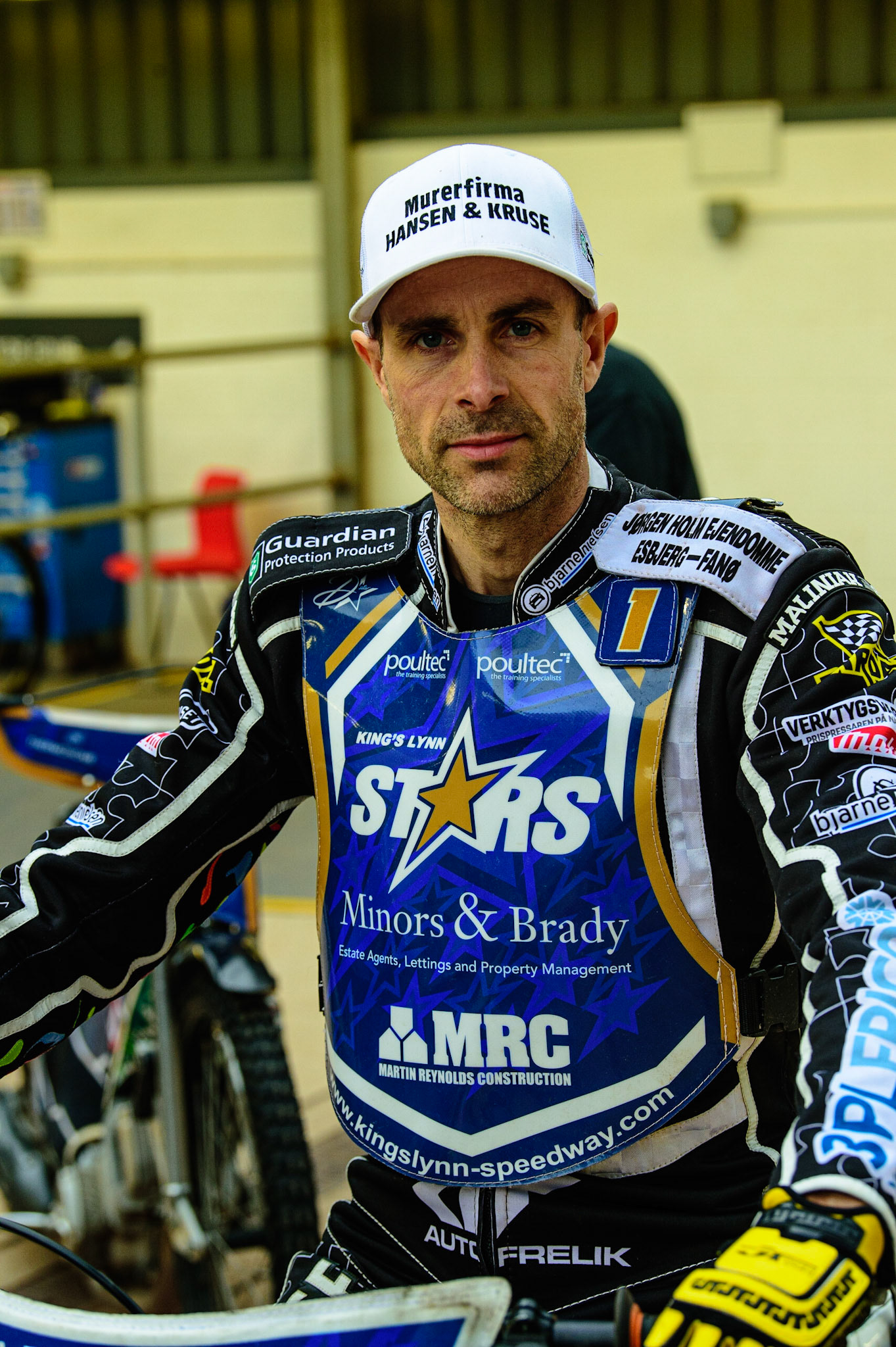 MANCHESTER, UK. MAY 16TH Niels-Kristian Iversen  - King’s Lynn Minors &amp; Brady Stars  during the SGB Premiership match between Belle Vue Aces and King's Lynn Stars at the National Speedway Stadium, Manchester on Monday 16th May 2022. (Credit: Ian Charles | MI News)