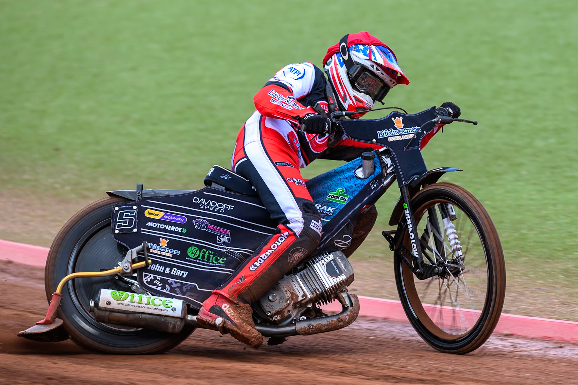 Belle Vue Colts' Freddy Hodder  in action during the WSRA National Development League match between Belle Vue Colts and Oxford Chargers at the National Speedway Stadium, Manchester on Sunday 1st June 2025. (Photo: Ian Charles | MI News)