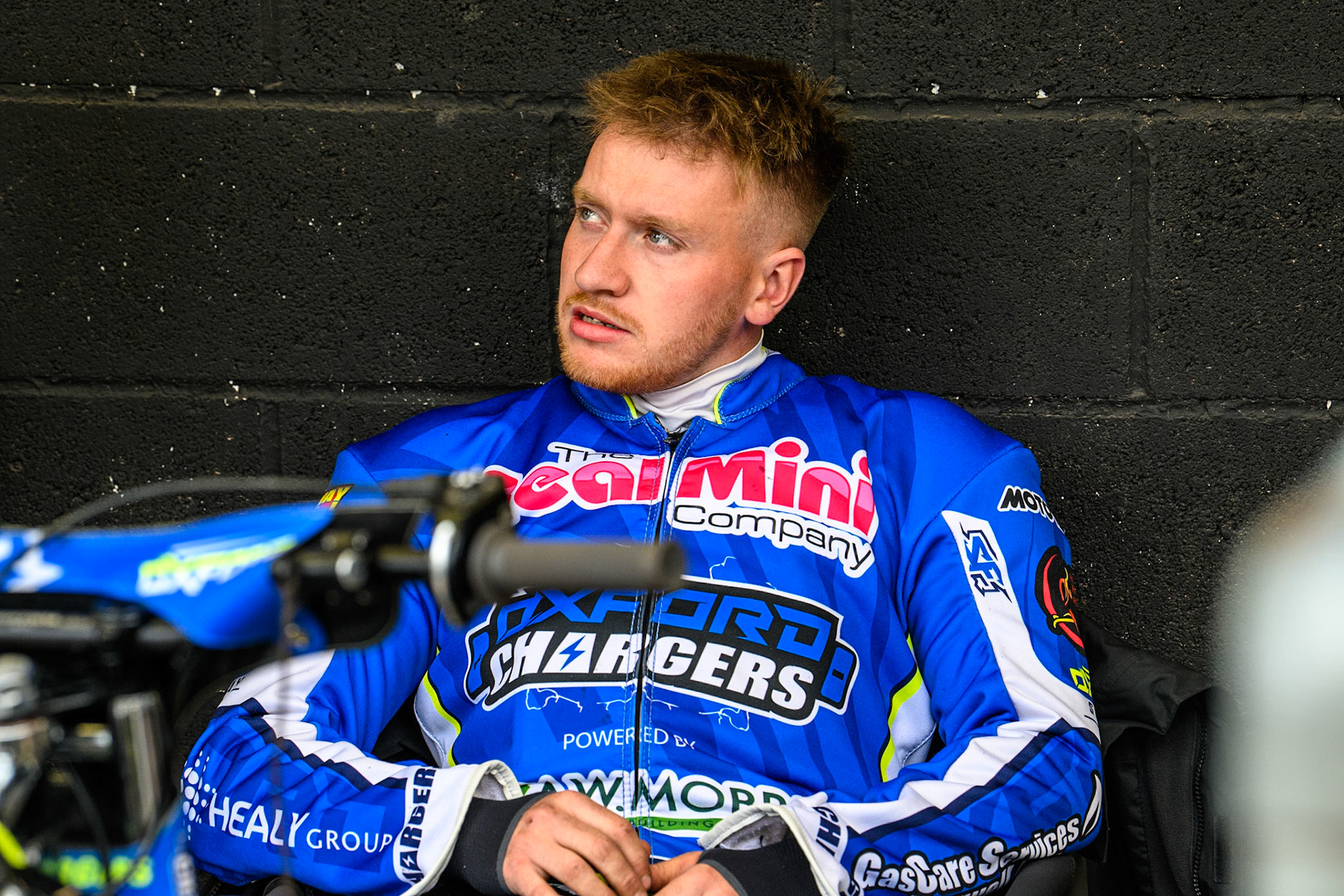 Oxford Chargers' Arran Butcher during the WSRA National Development League match between Belle Vue Colts and Oxford Chargers at the National Speedway Stadium, Manchester on Sunday 1st June 2025. (Photo: Ian Charles | MI News)