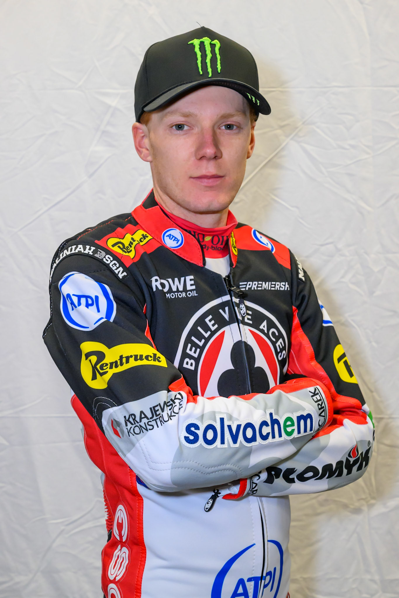 Dan Bewley of Belle Vue Aces during the Knockout Cup, Northern Section match between Belle Vue Aces and Sheffield Tigers at the National Speedway Stadium, Manchester on Monday 30th March 2026. (Photo: Ian Charles | MI News)