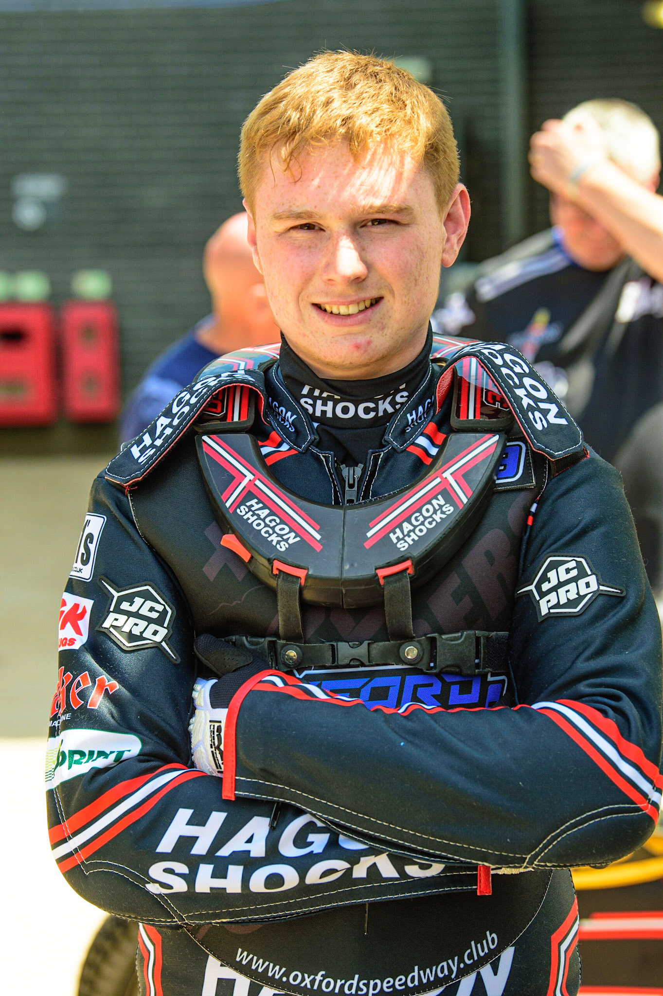 MANCHESTER, UK.  JUN 3RD Sam Hagon - Oxford Chargers   during the National Development League match between Belle Vue Colts and Oxford Chargers at the National Speedway Stadium, Manchester on Friday 3rd June 2022. (Credit: Ian Charles | MI News)