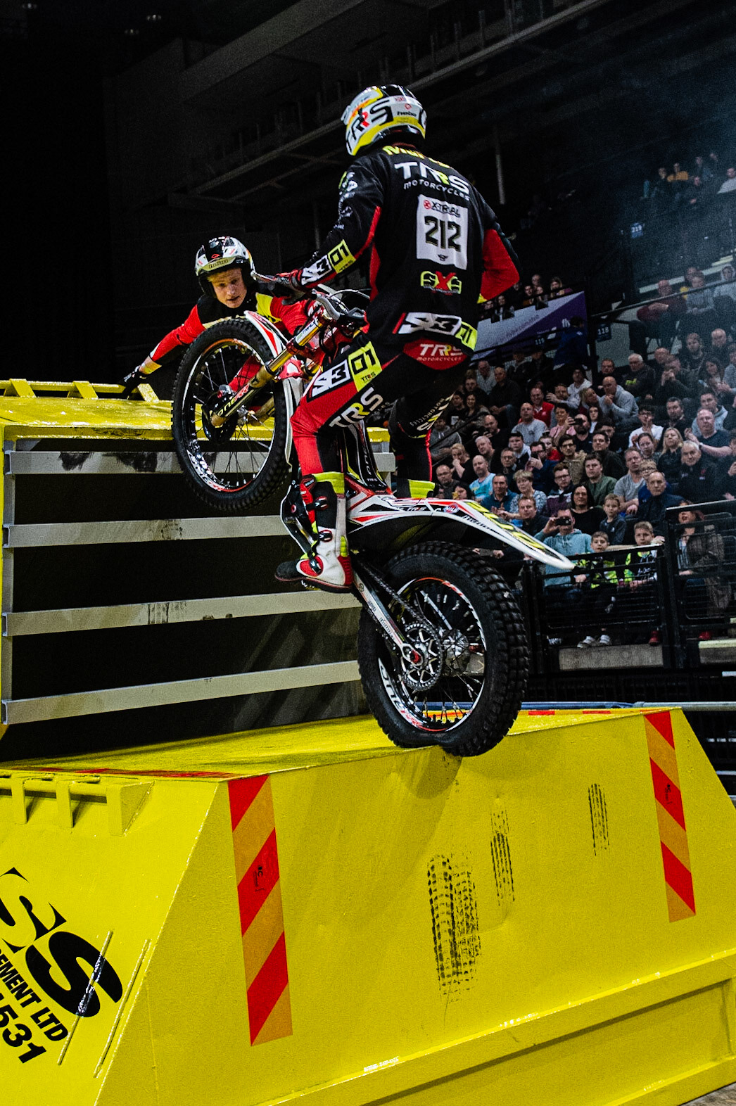 SHEFFIELD, ENGLAND  - DECEMBER 28TH  Toby Martyn, UK (Beta) on Section 6  during the 25th Anniversary Sheffield Indoor Trial at the FlyDSA Arena, Sheffield on Saturday 28th December 2019. (Credit: Ian Charles | MI News)
