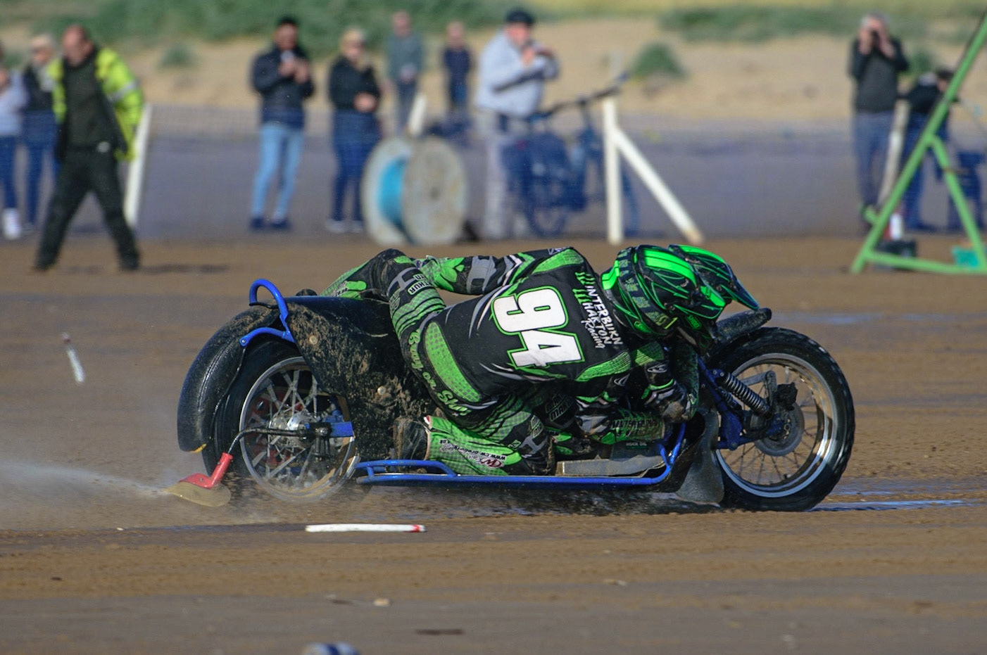 Billy Winterburn &amp; Ryan Wharton (94) during the Fylde ACU British Sand Racing Masters Championship on  Sunday 2nd October 2022. (Credit: Ian Charles | MI News)