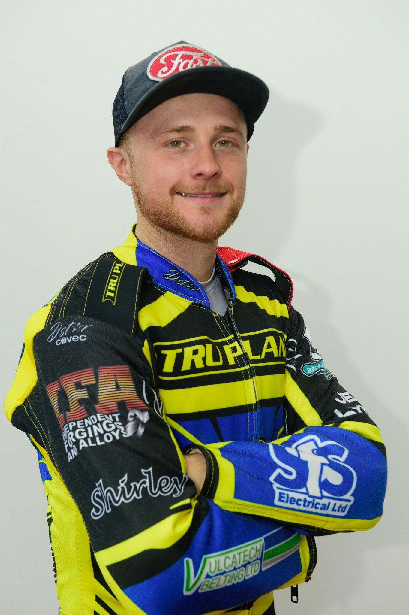 MANCHESTER, UK. APRIL 12TH: Connor Mountain, Sheffield Tigers’ Rising Star at the Discovery Networks Eurosport Speedway Season Launch at the National Speedway Stadium, Manchester on Tuesday 12th April 2022 (Credit: Ian Charles | MI News)