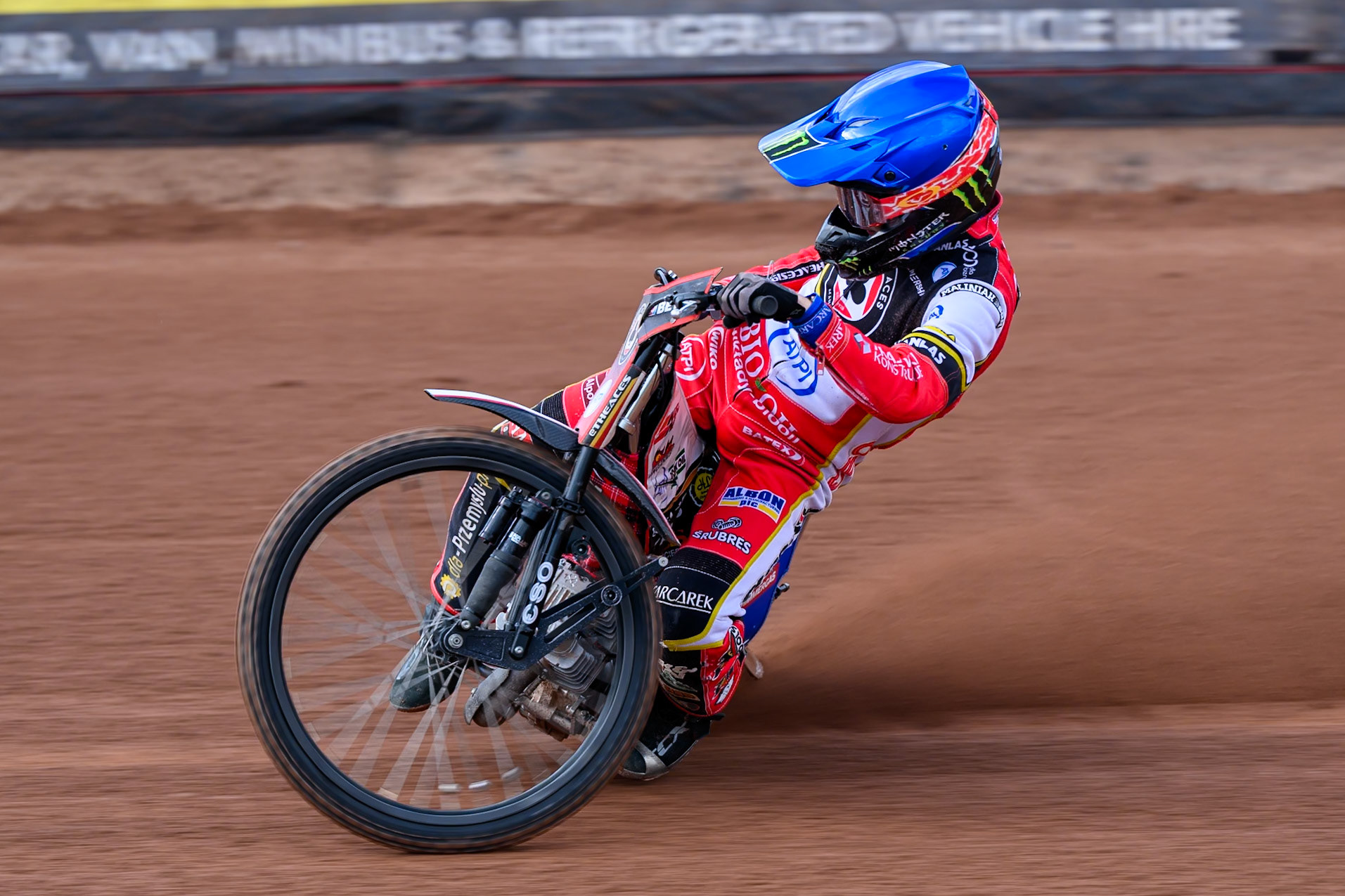 Tate Zischke of Belle Vue Aces in action during the Belle Vue Aces Media Day at the National Speedway Stadium, Manchester on Wednesday 11th March 2026. (Photo: Ian Charles | MI News)