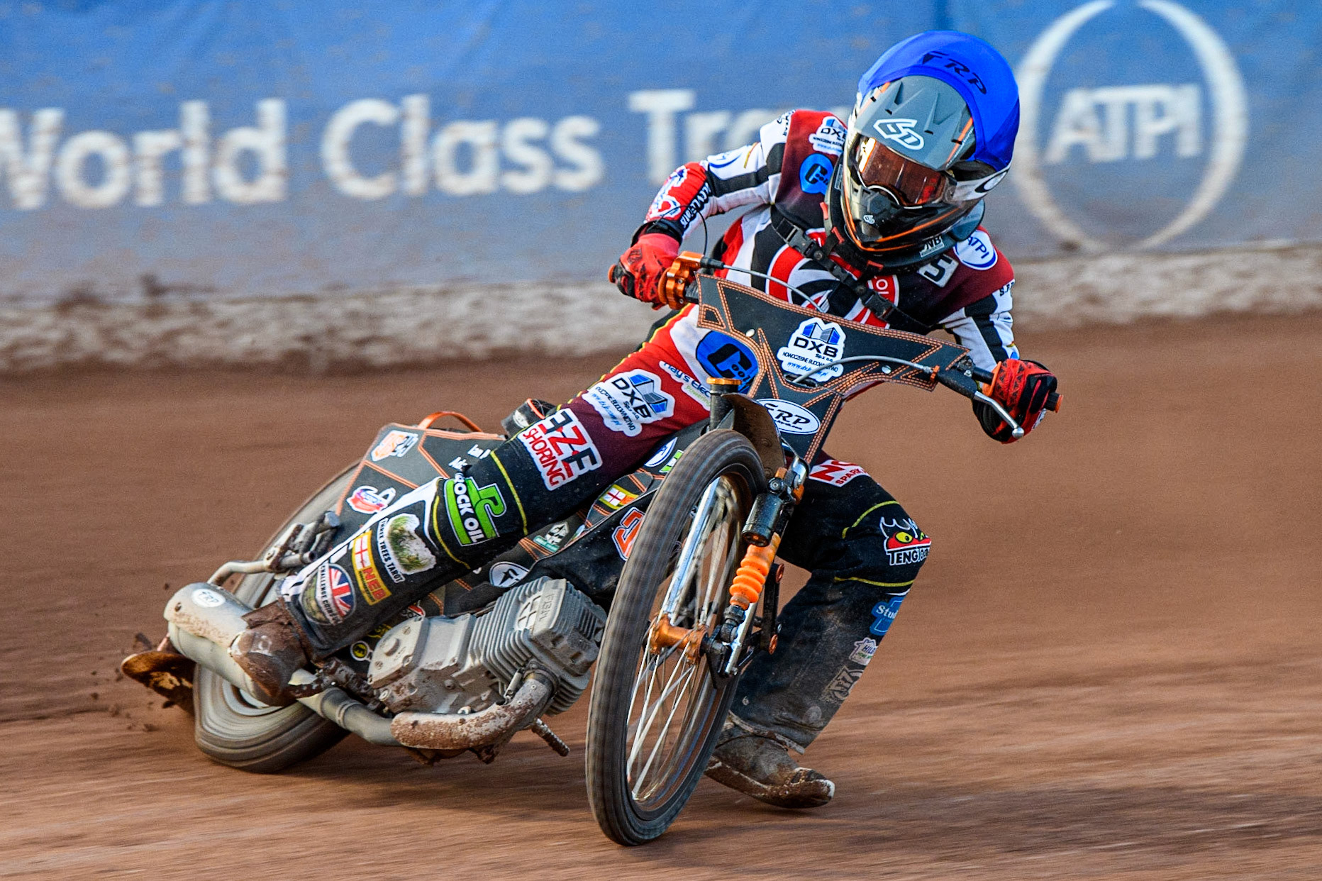 Jack Smith in action  for Belle Vue Cool Running Colts during the National Development League match between Belle Vue Colts and Kent Royals at the National Speedway Stadium, Manchester on Friday 7th July 2023. (Photo: Ian Charles | MI News)