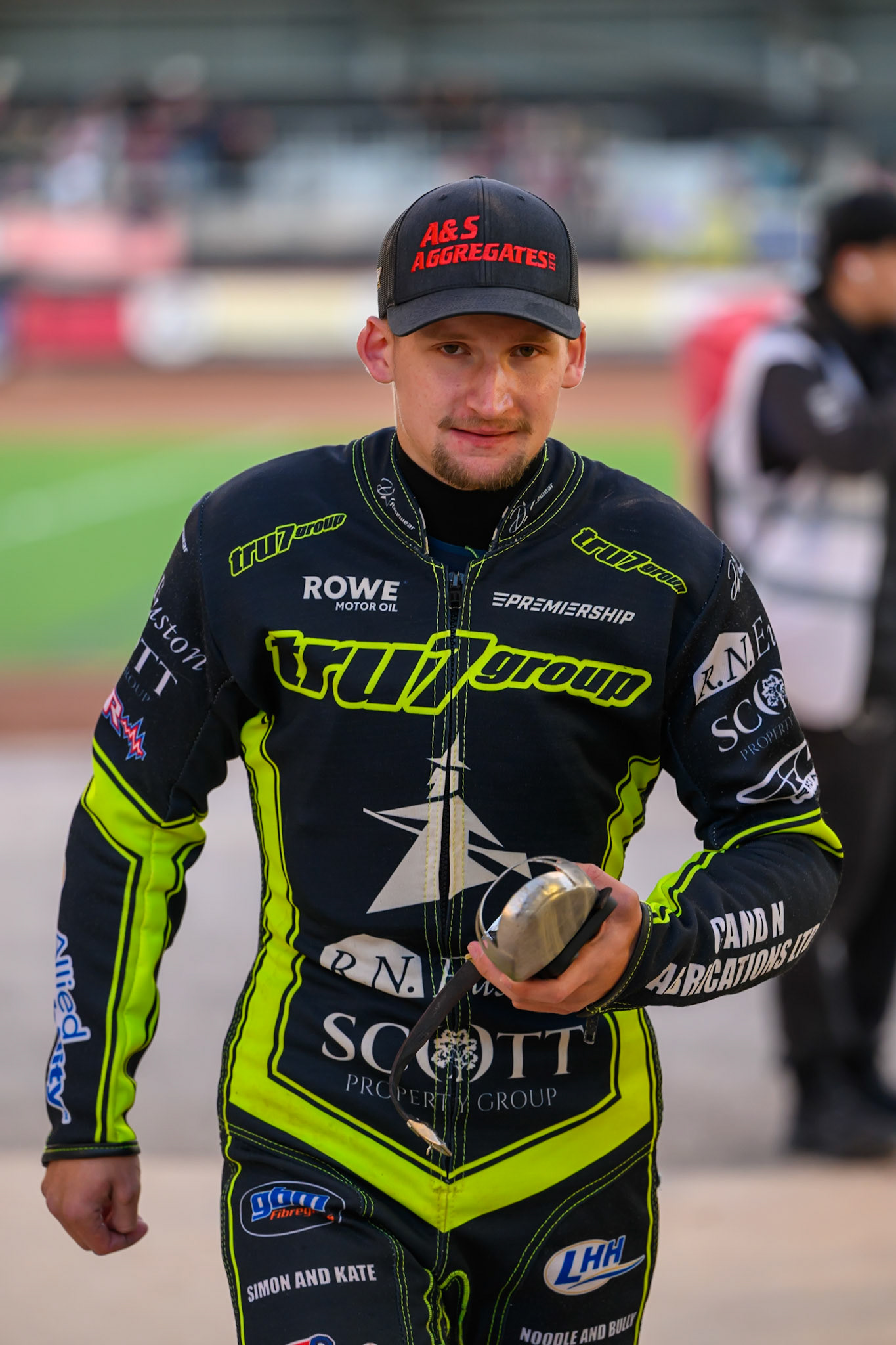 Dan Thompson of Ipswich Witches during the Rowe Motor Oil Premiership Play Off Semi Final 1 (1st Leg)  between Belle Vue Aces and Ipswich Witches at the National Speedway Stadium, Manchester on Monday 8th September 2025. (Photo: Ian Charles | MI News)
